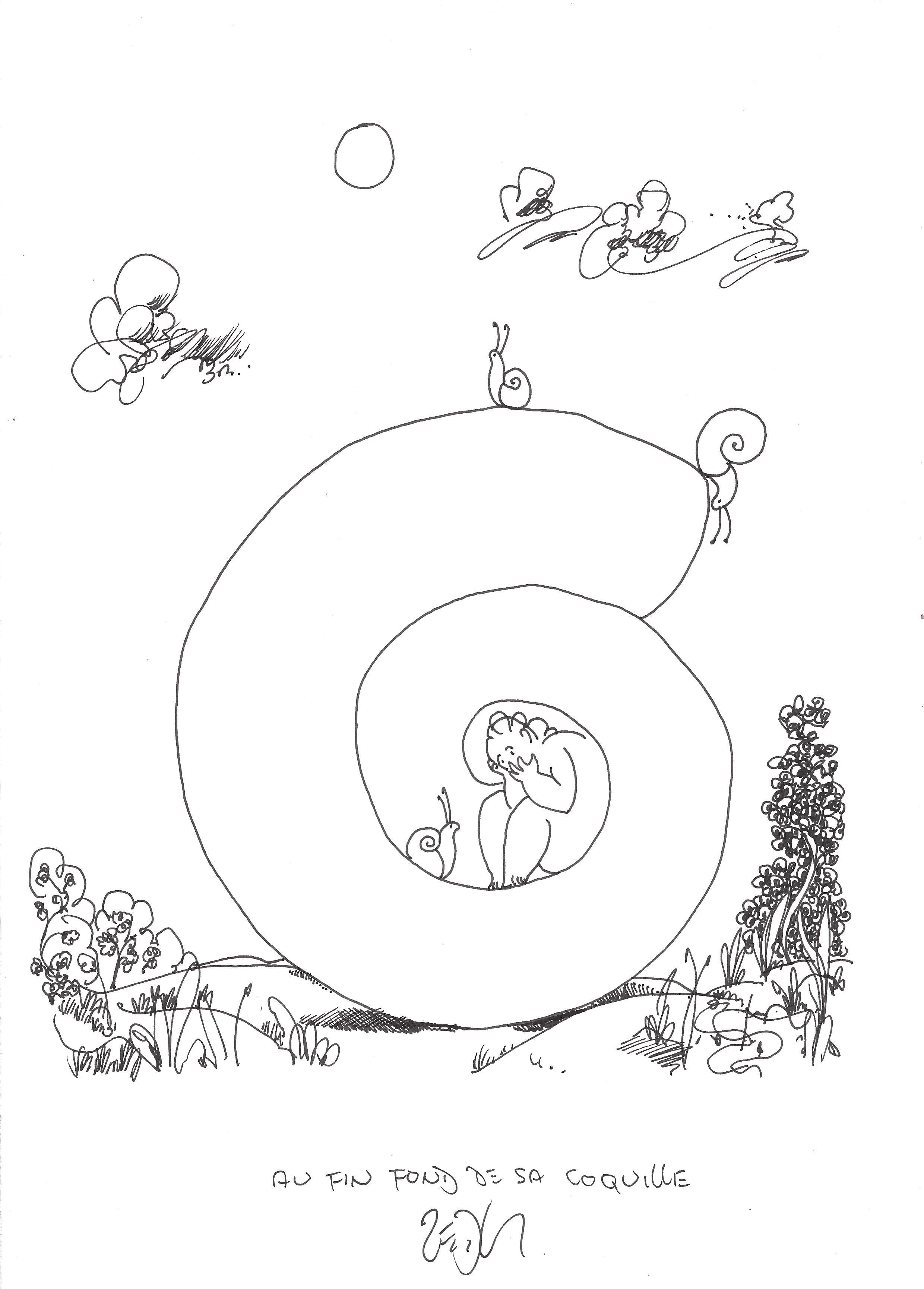 « Deep in her shell – Au fin fond de sa coquille »