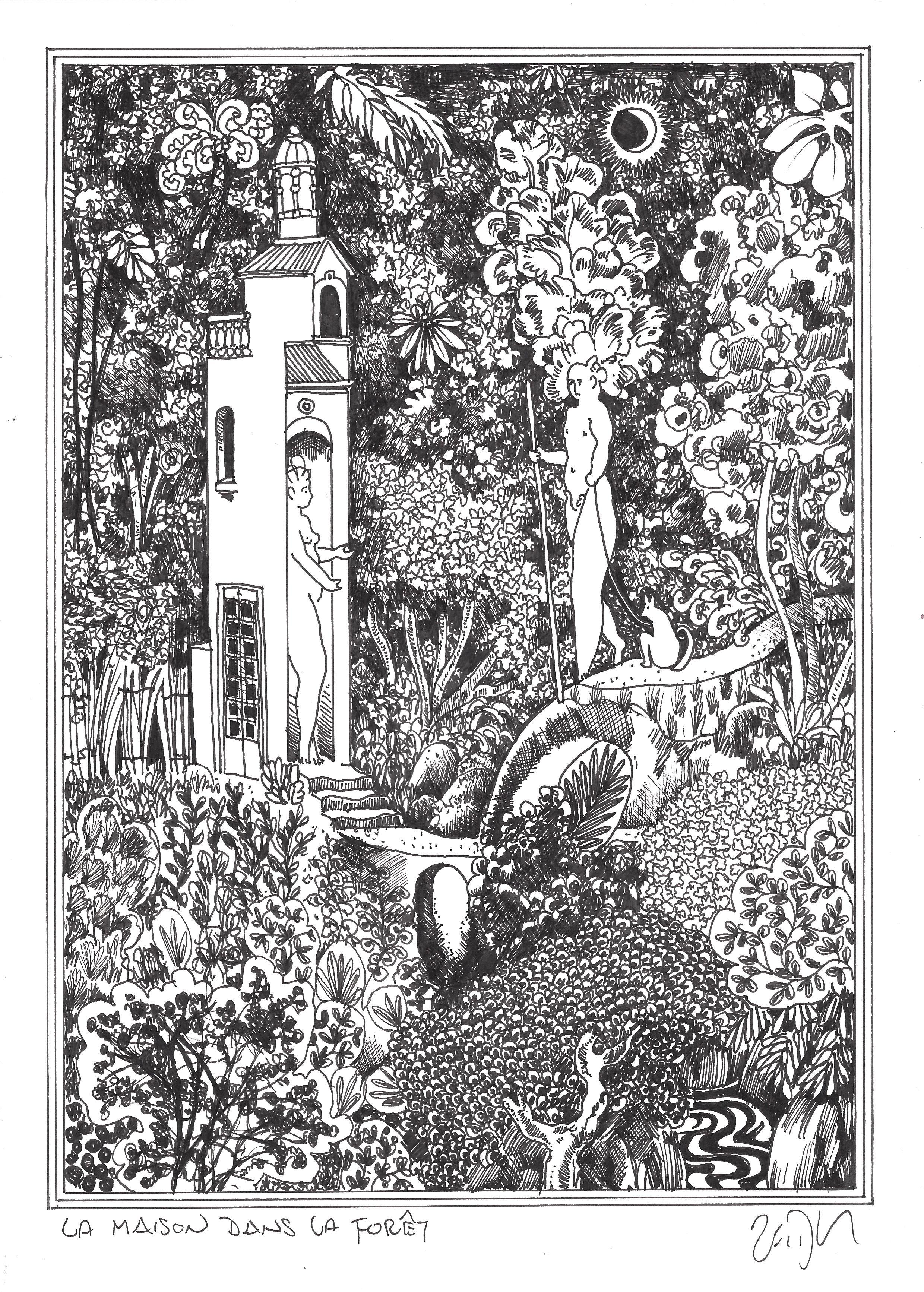 « The house in the forest – La maison dans la forêt »