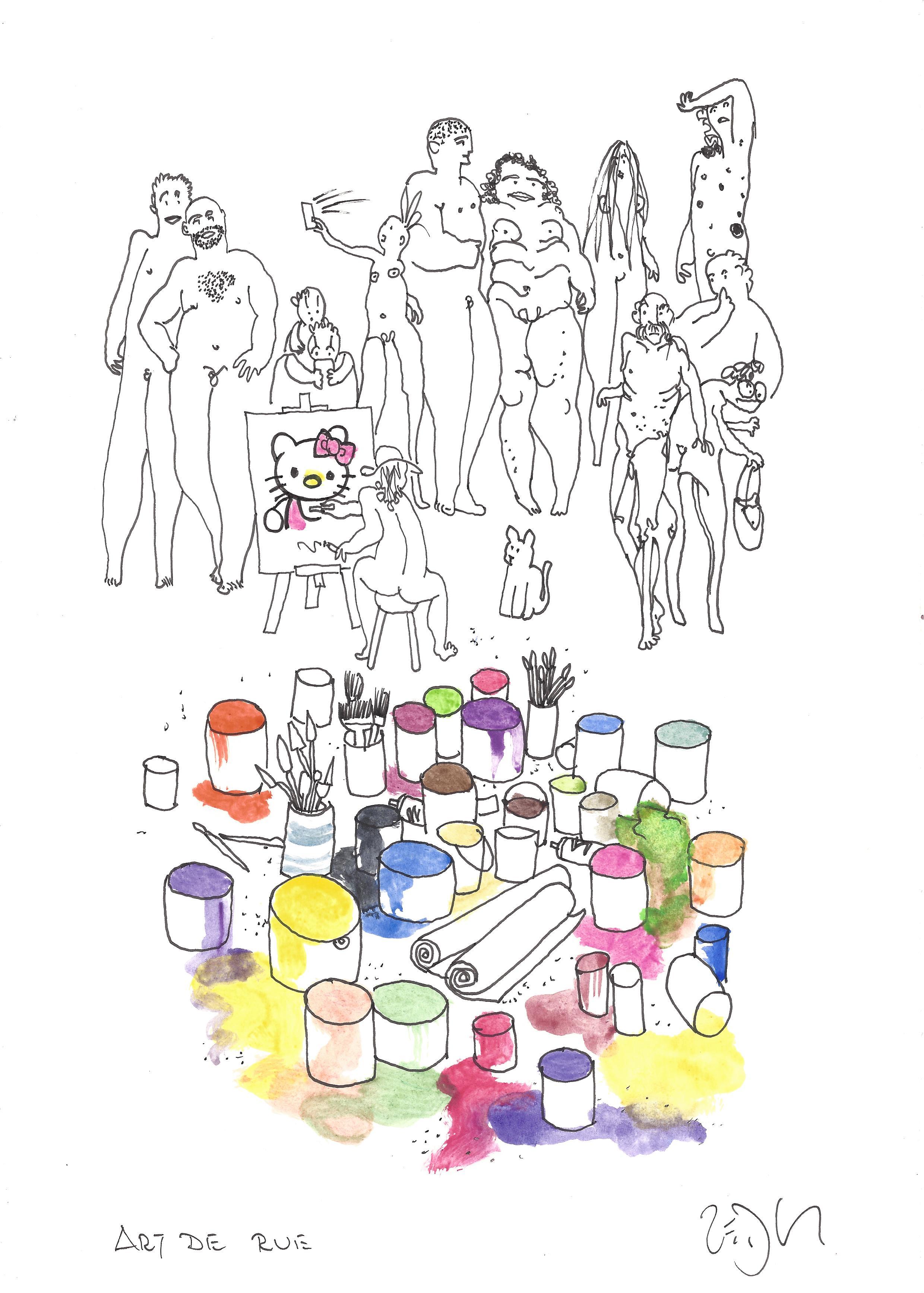 « Street art – Art de rue »