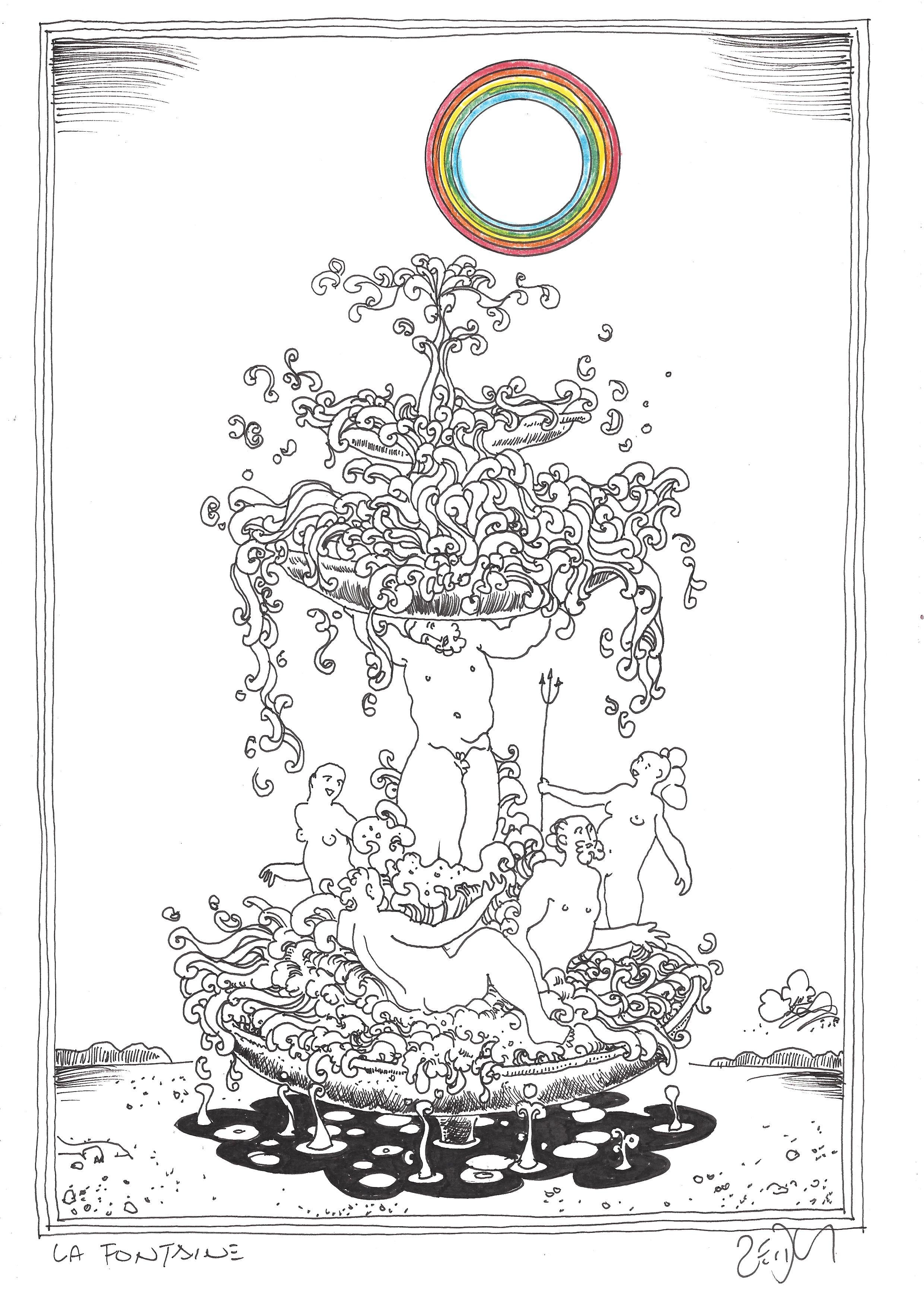 « The fountain – La fontaine »