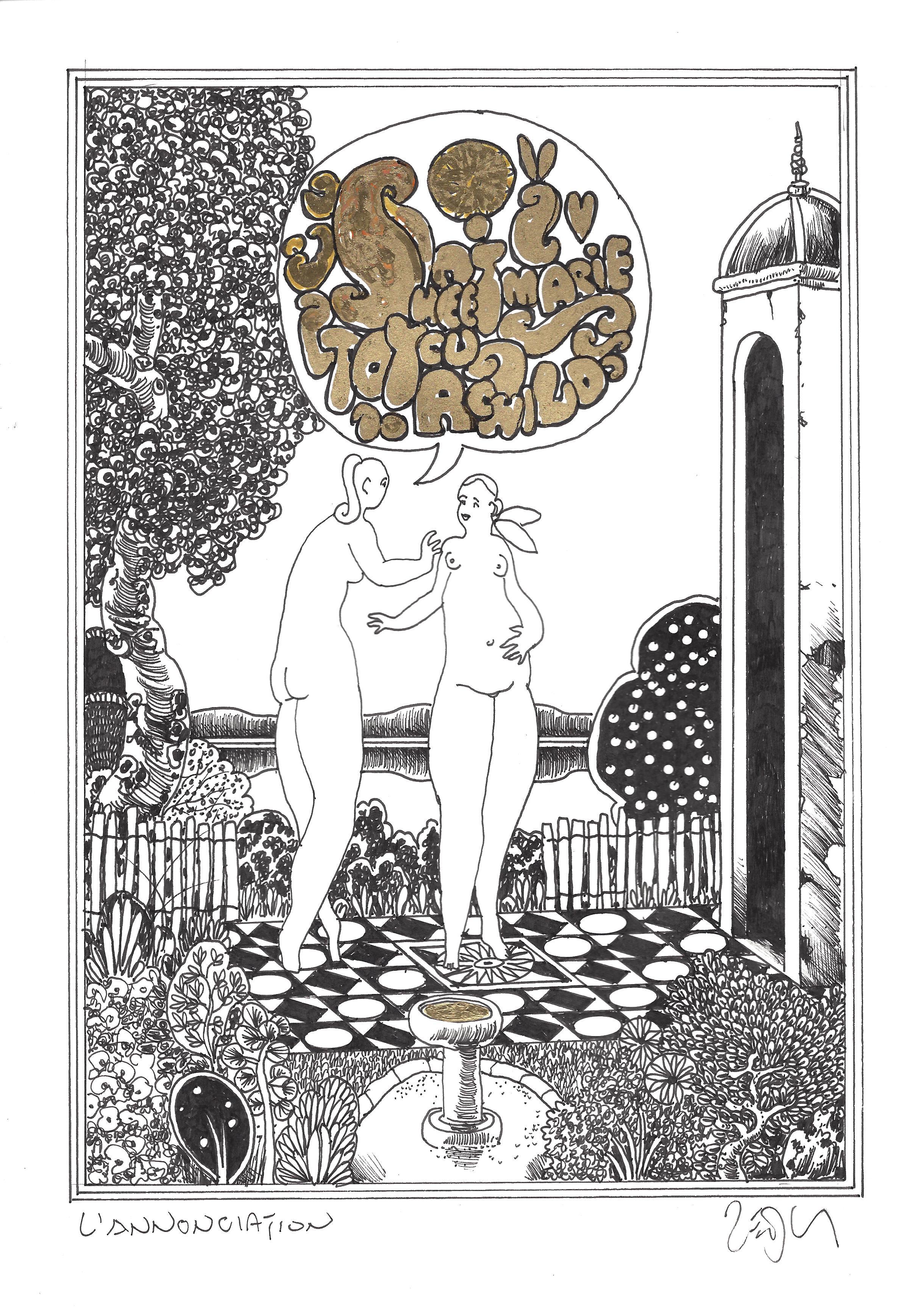 « The Annunciation – L’Annonciation »