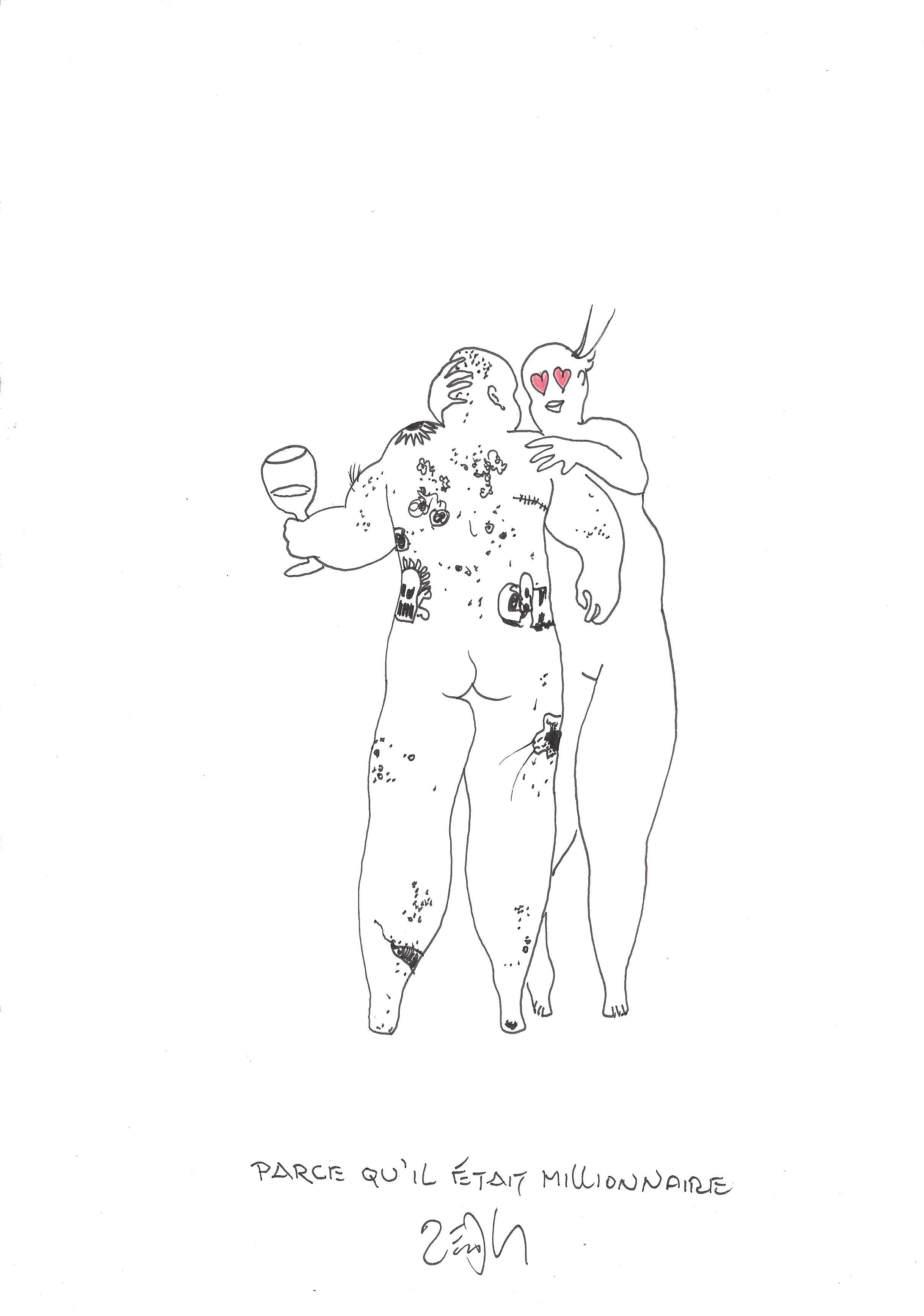 « Because he was a millionaire – Parce qu’il était millionnaire »