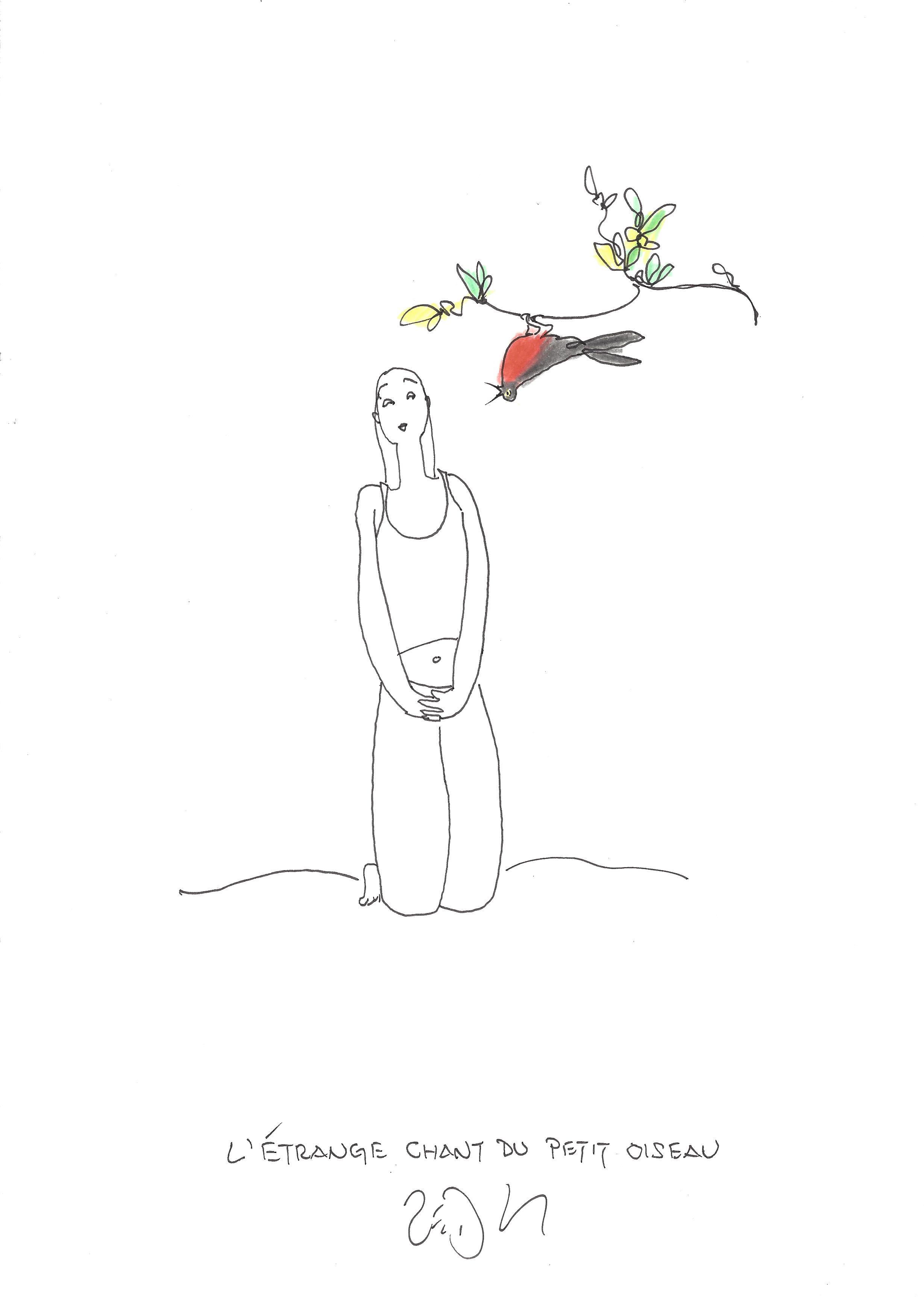 « The little bird’s strange song – L’étrange chant du petit oiseau »