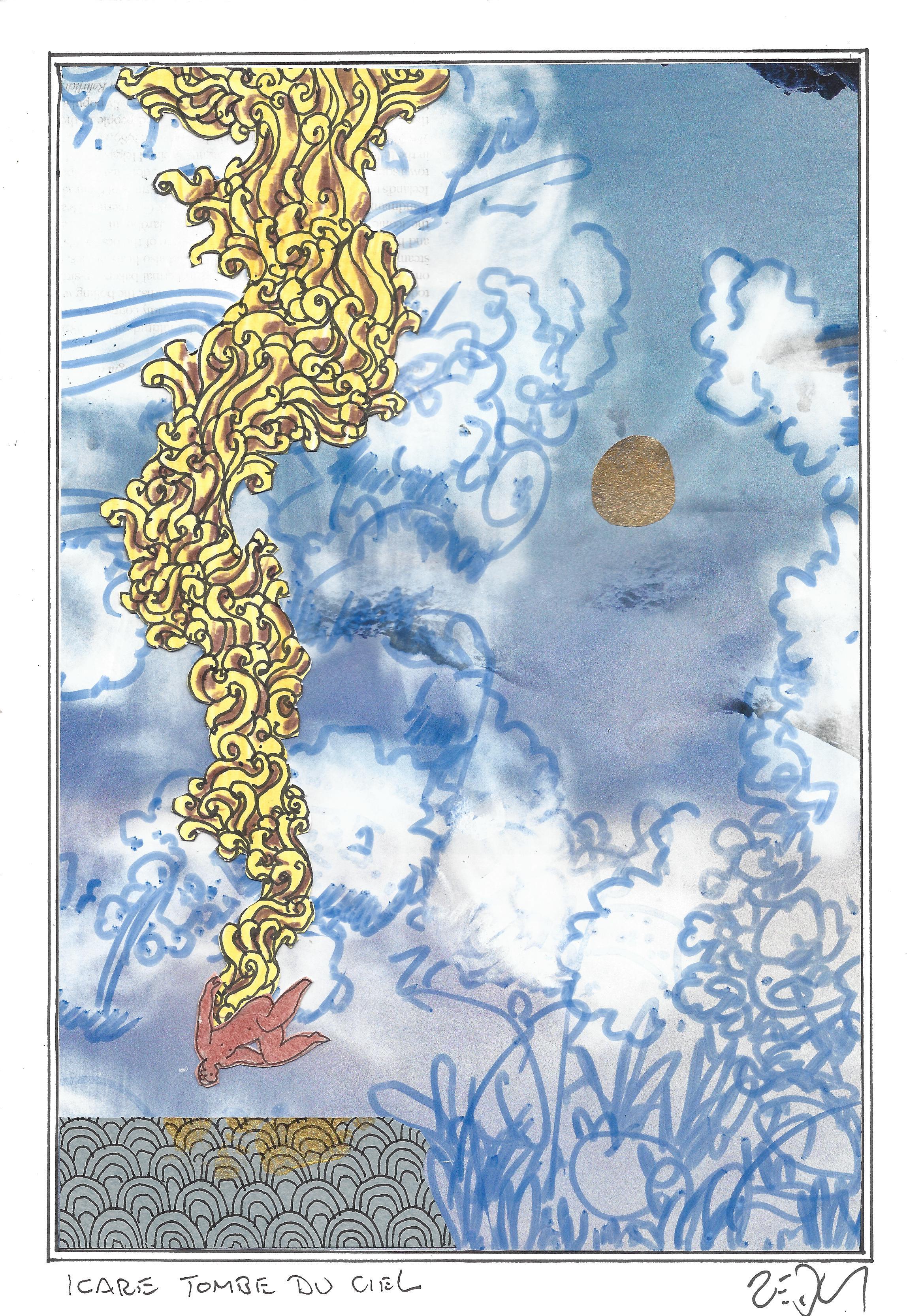 « Icarus falls from the sky – Icare tombe du ciel »