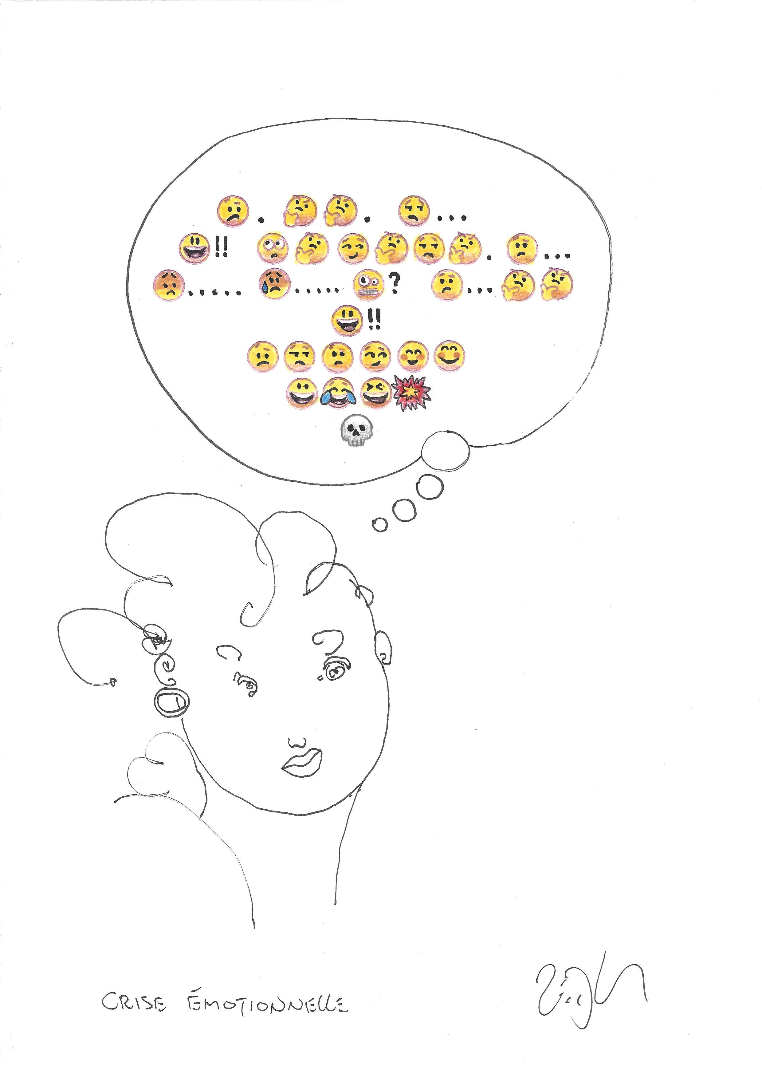 « Emotional breakdown – Crise émotionnelle »