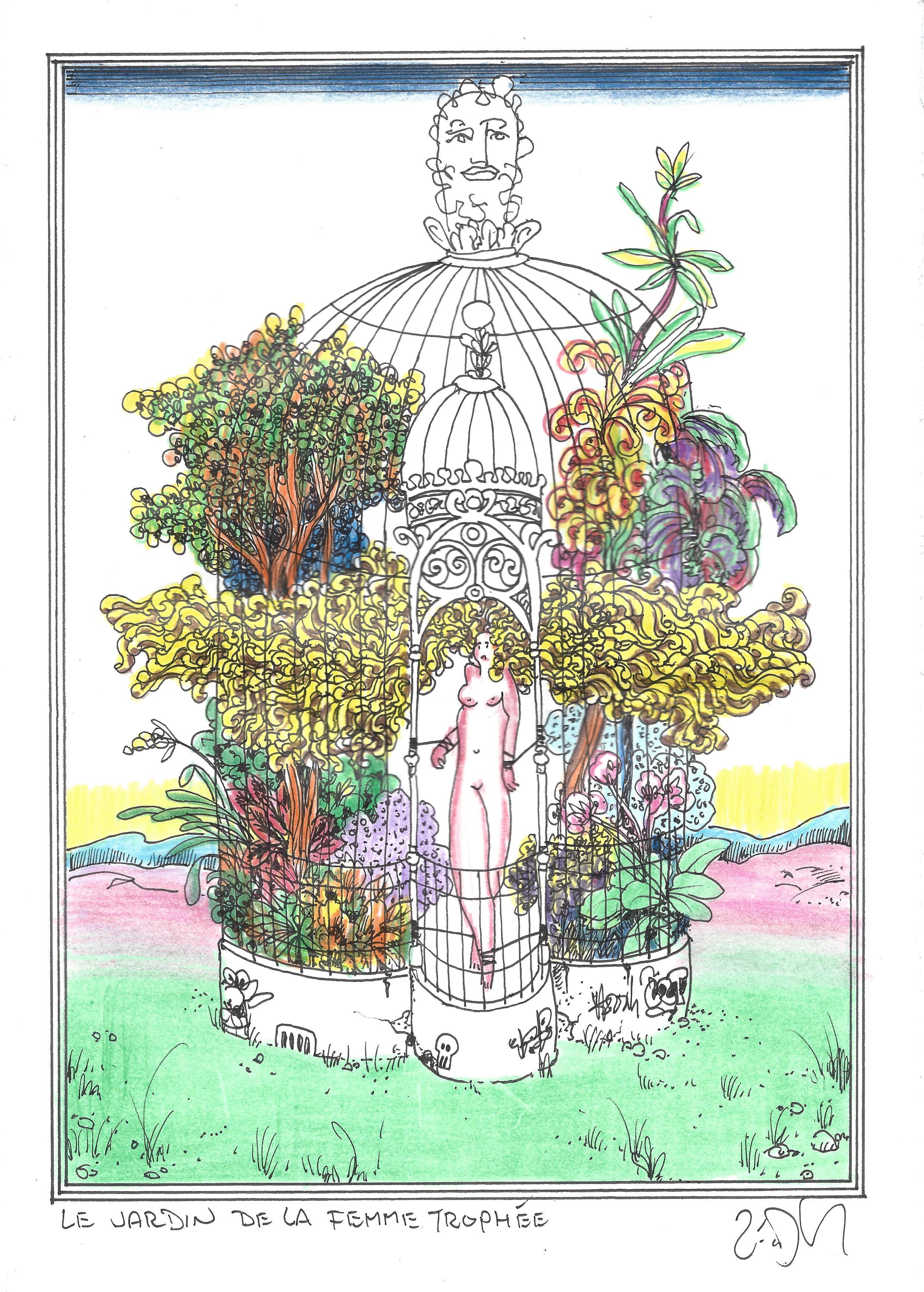 « The trophy wife’s garden – Le jardin de la femme trophée »