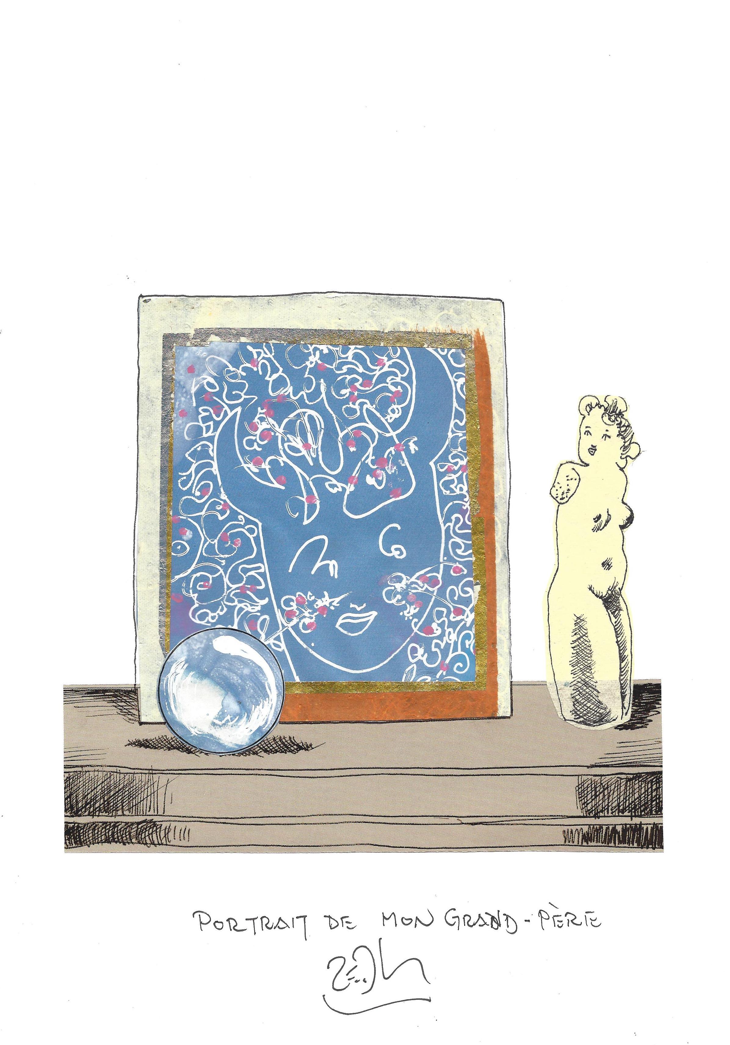 « My grandfather’s portrait – Portrait de mon Grand-père »