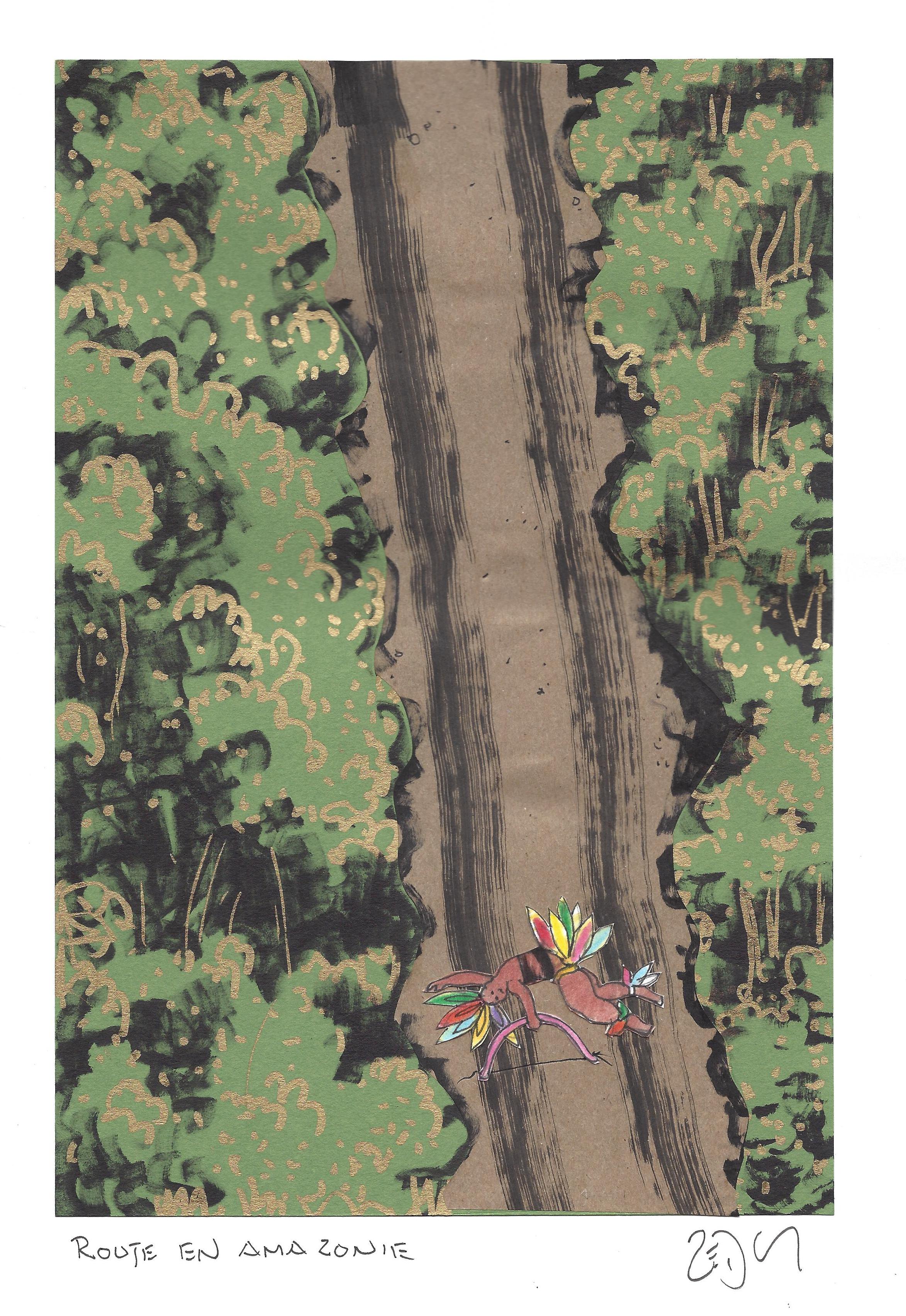 « Road through the Amazon – Route en Amazonie » 