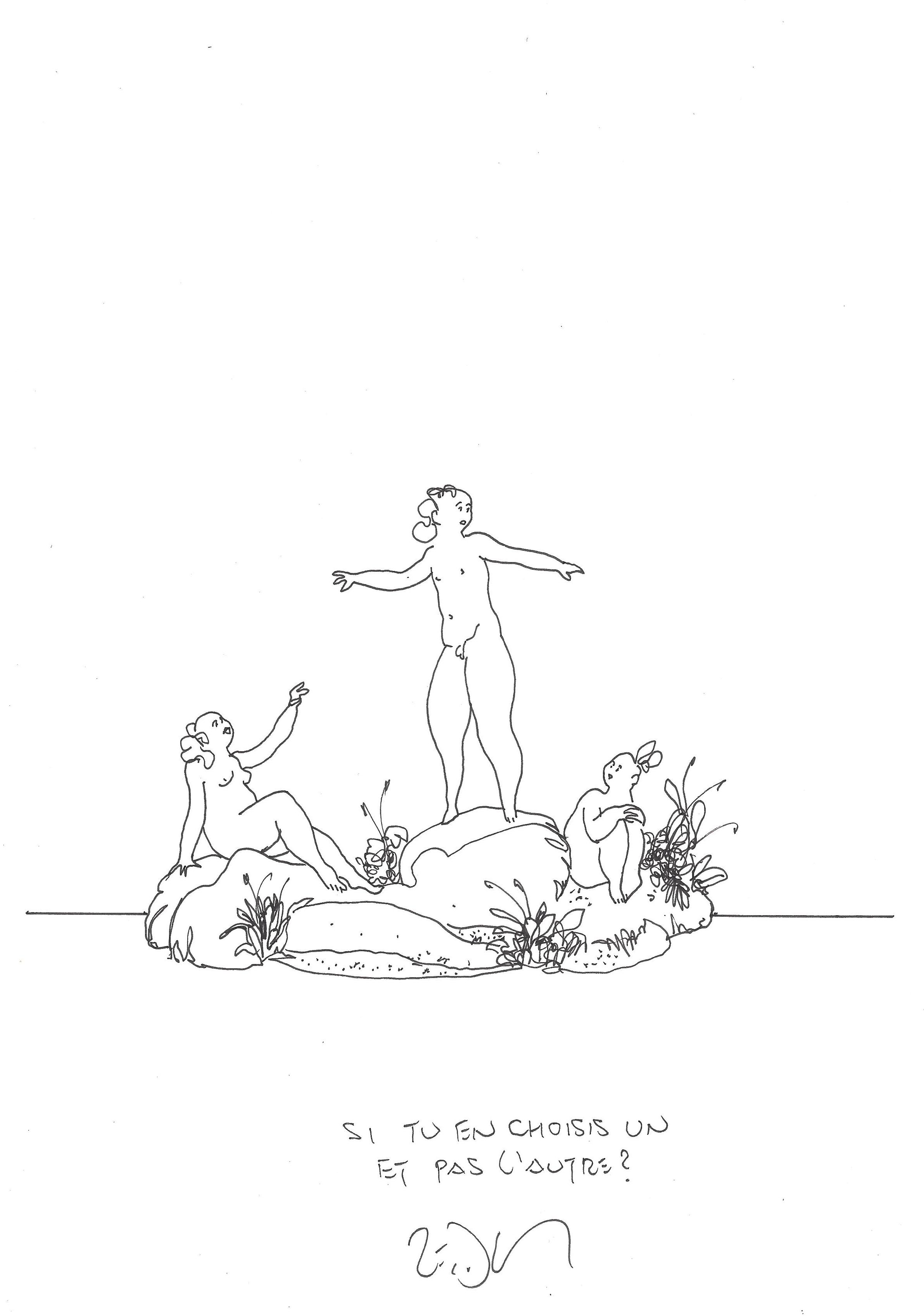 « If you chose one, and not the other ? – Si tu en choisis un et pas l’autre ? »