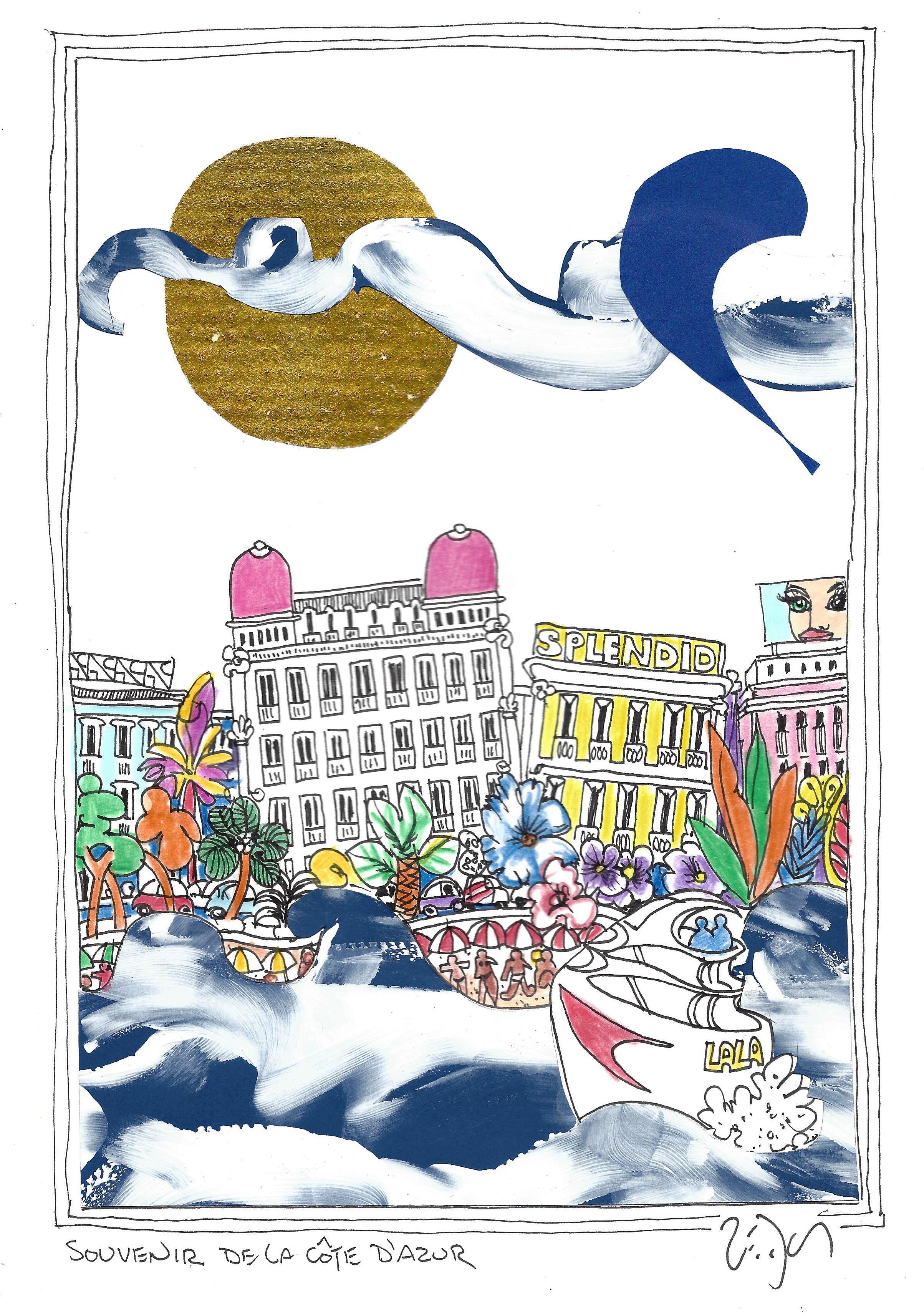 « Riviera souvenir – Souvenir de la Côte d’Azur »