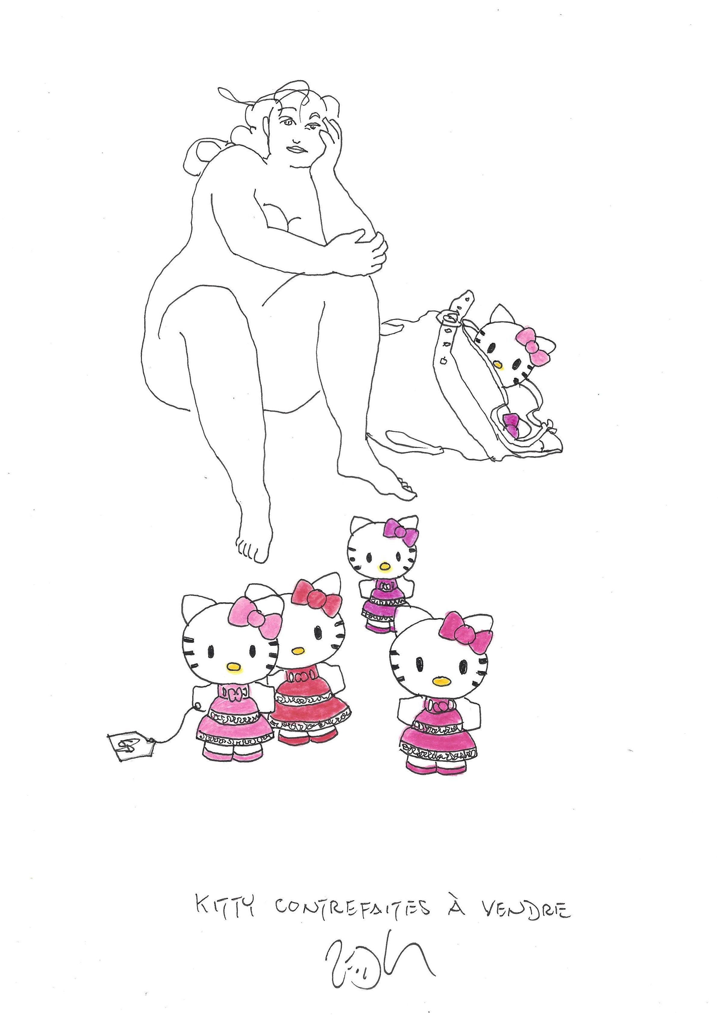 « Fake Kittys for sale – Kitty contrefaites à vendre »