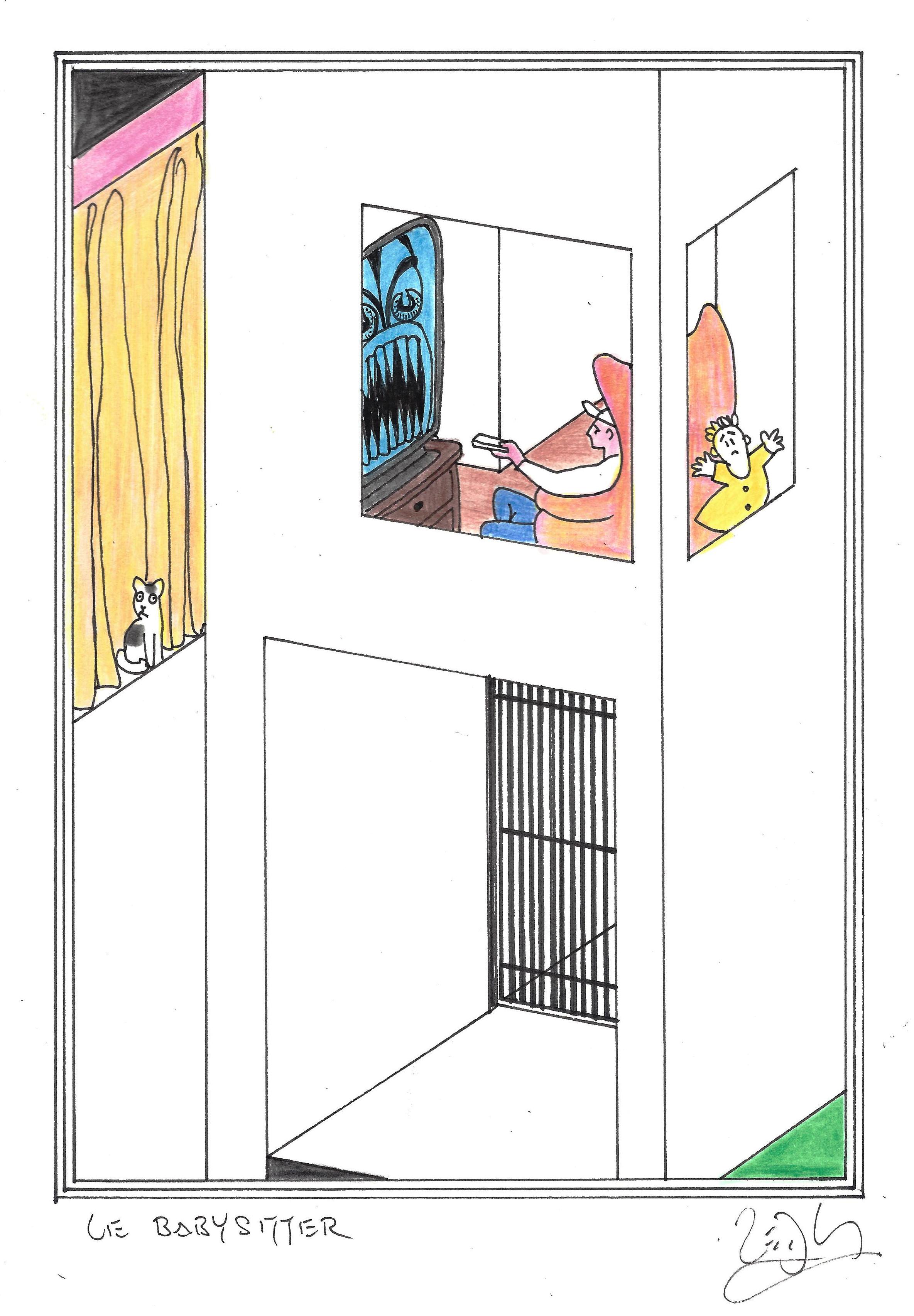 « The babysitter – Le babysitter »