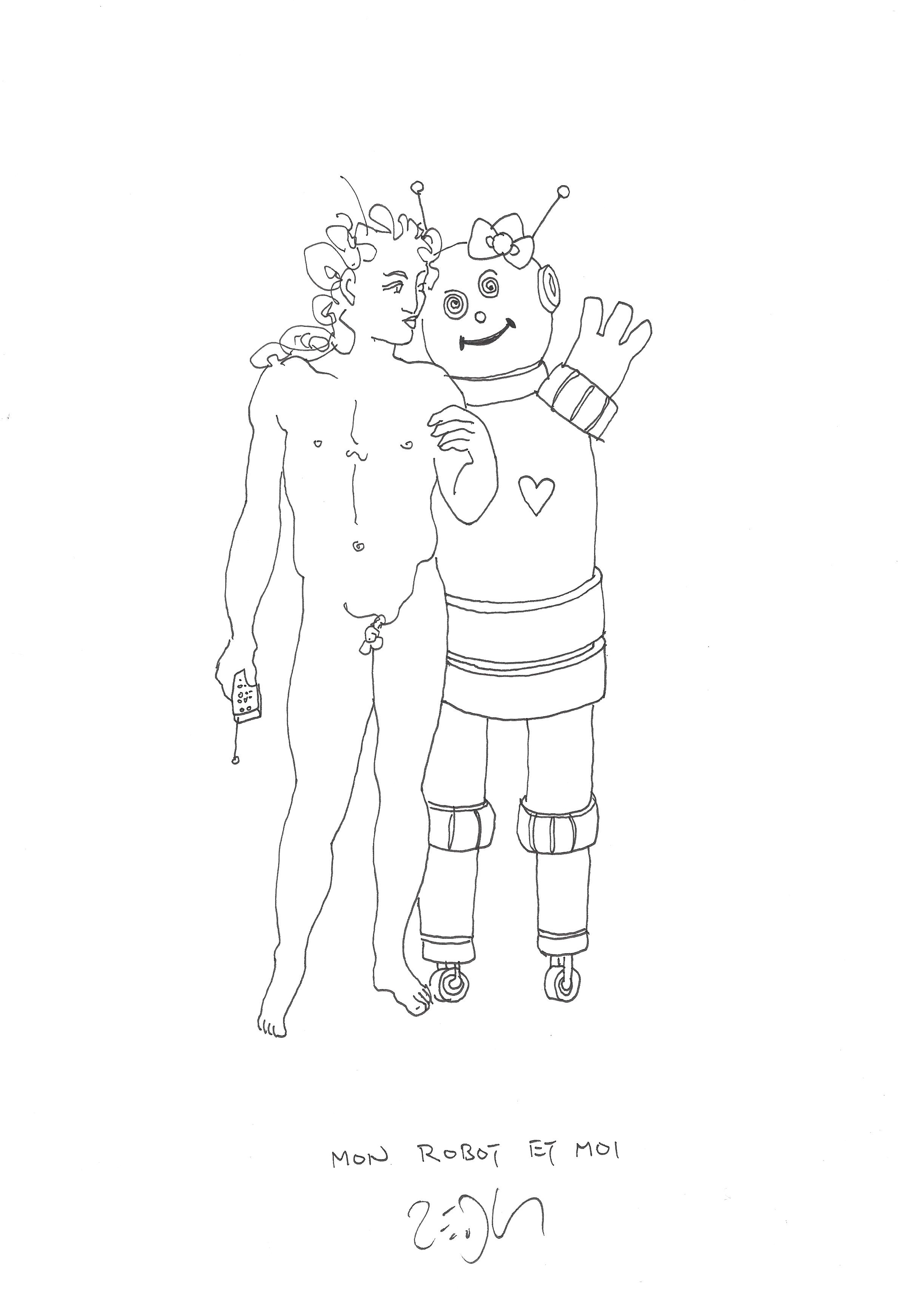 « My robot and I – Mon robot et moi »
