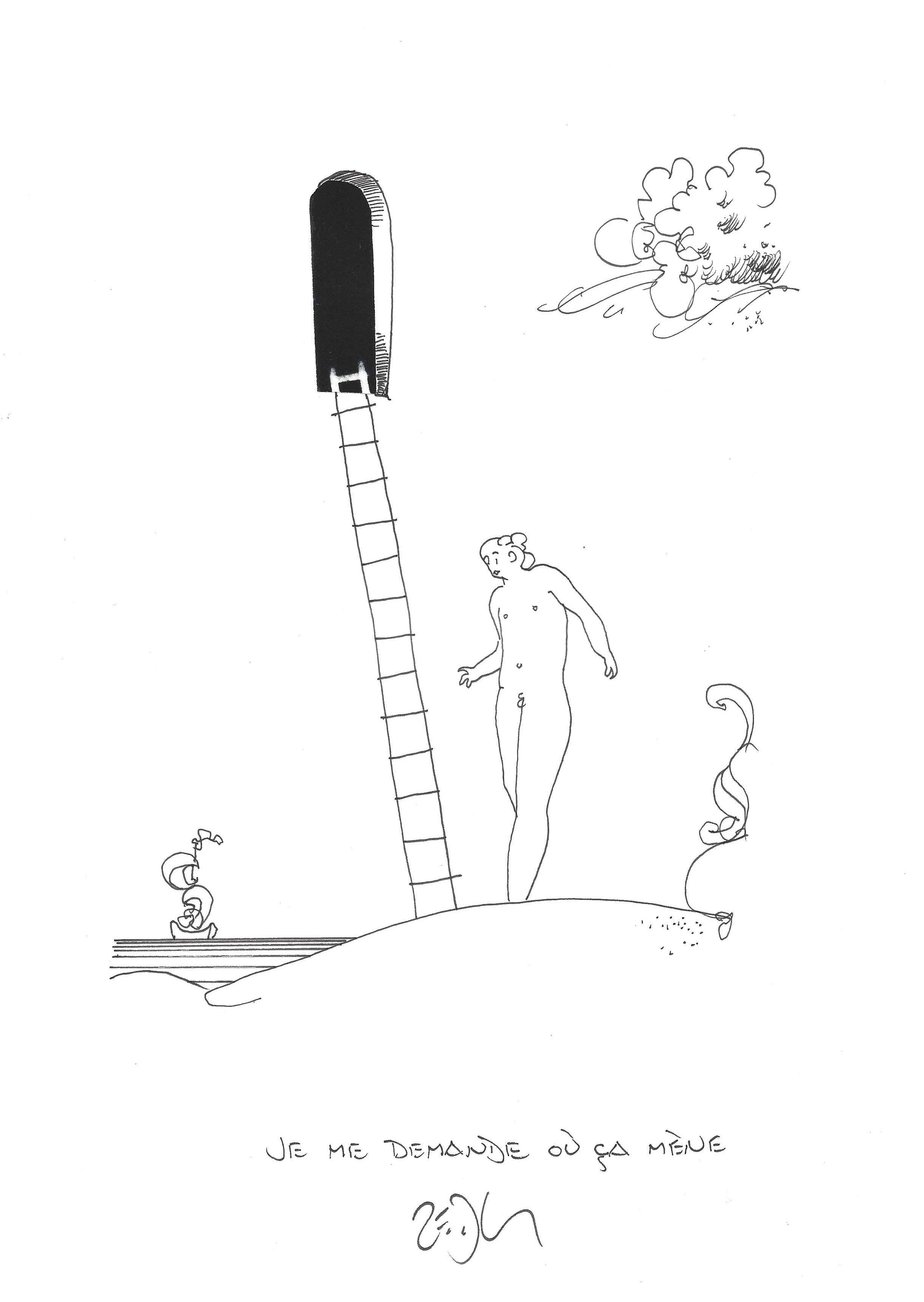 « I wonder where this goes – Je me demande où ça mène »