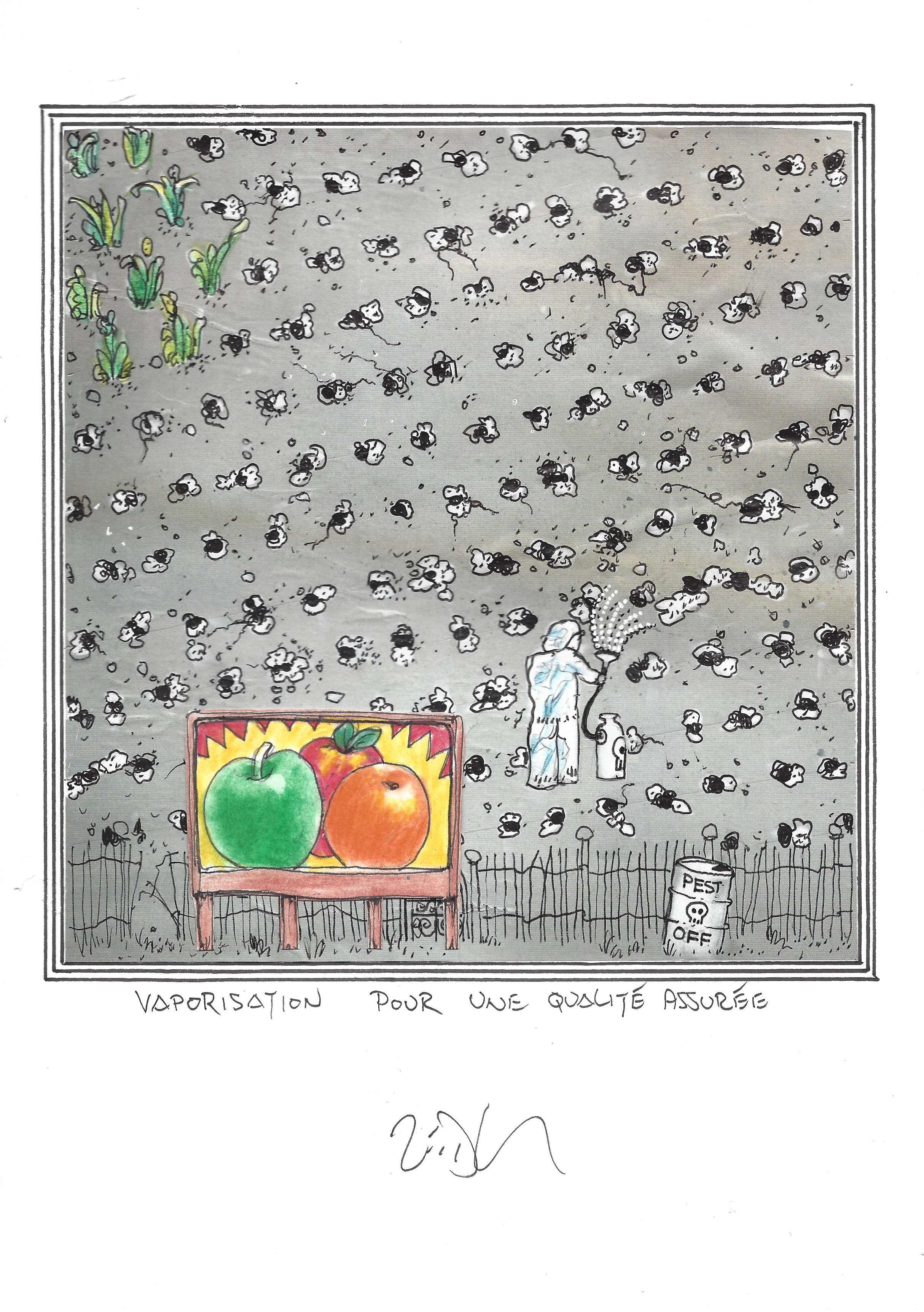 « Spraying for goodness – Vaporisation pour une qualité assurée »