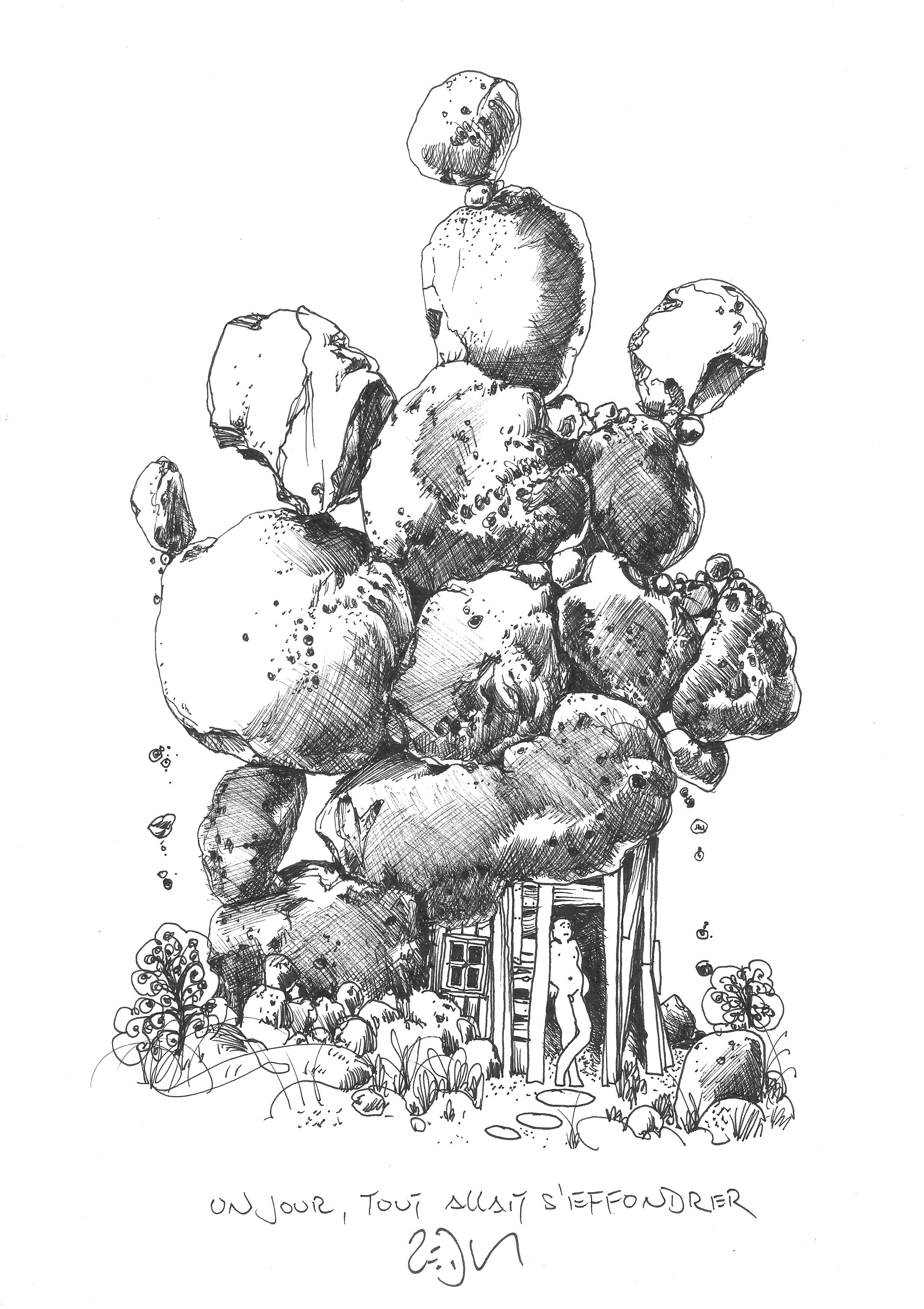 « One day it was all going to collapse – Un jour, tout allait s’effondrer »