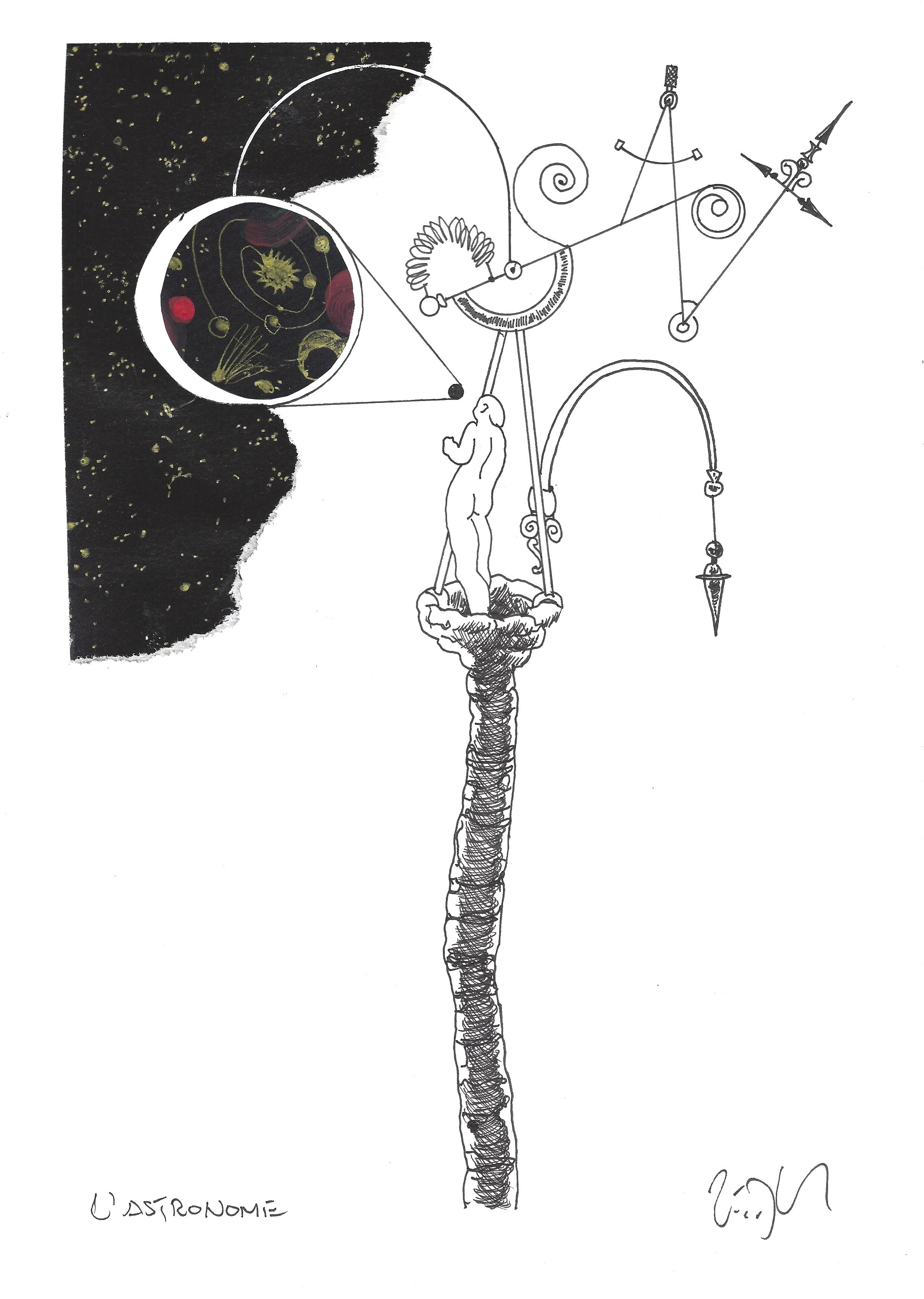 « The astronomer – L’astronome »