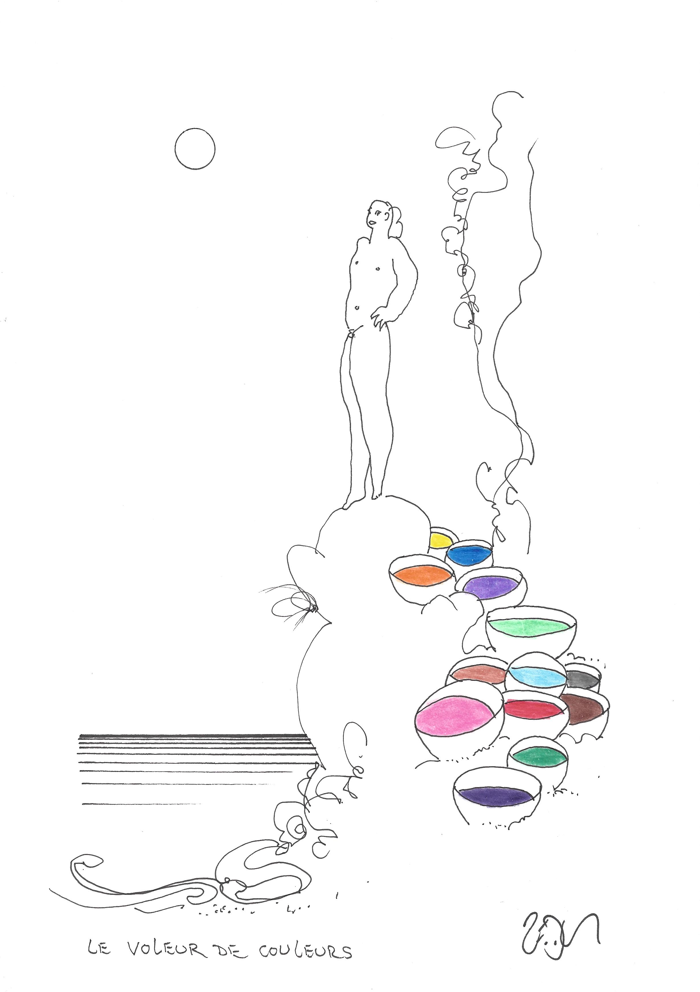 « The colour thief – Le voleur de couleurs »