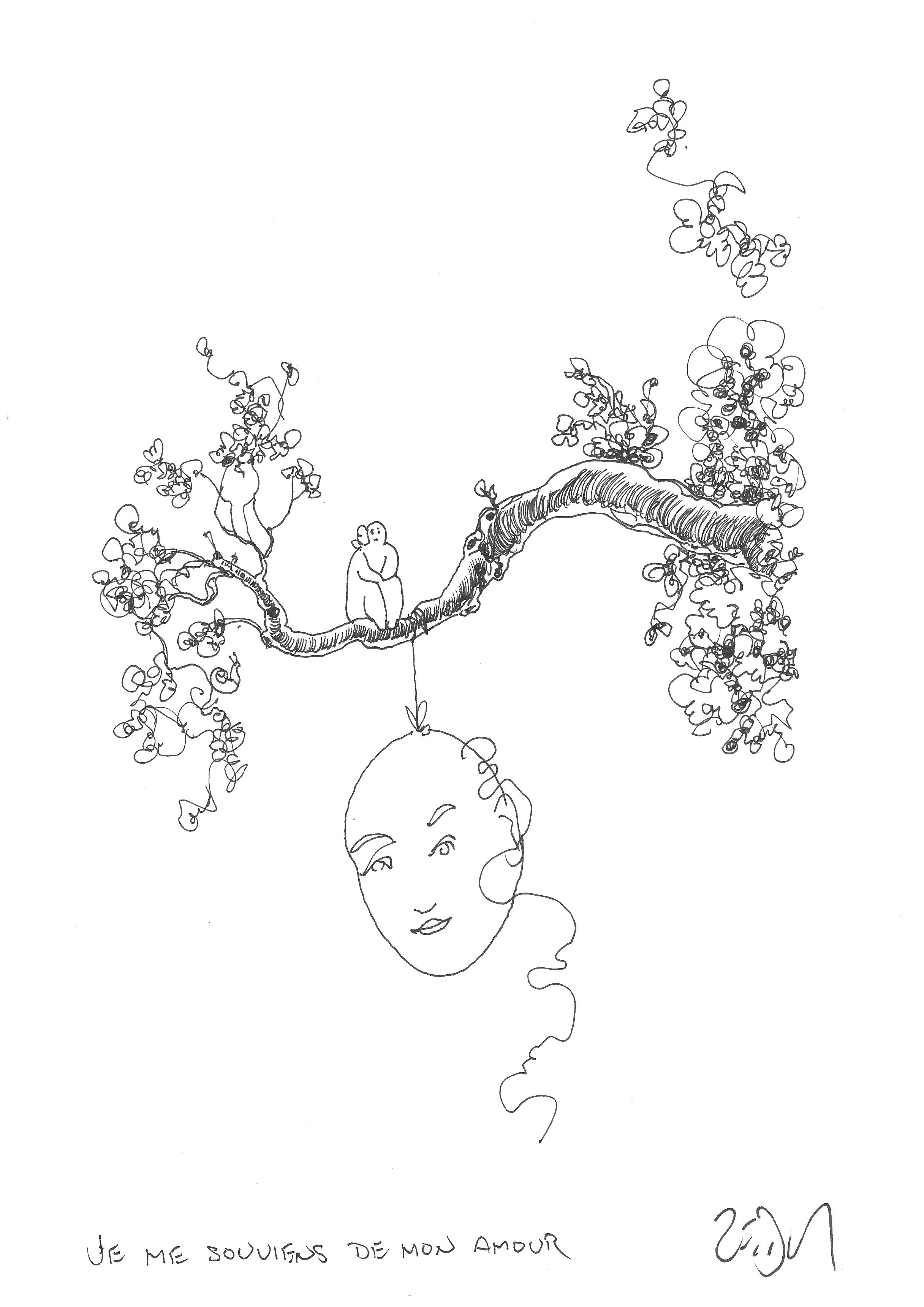 « I remember my beloved – Je me souviens de mon amour »