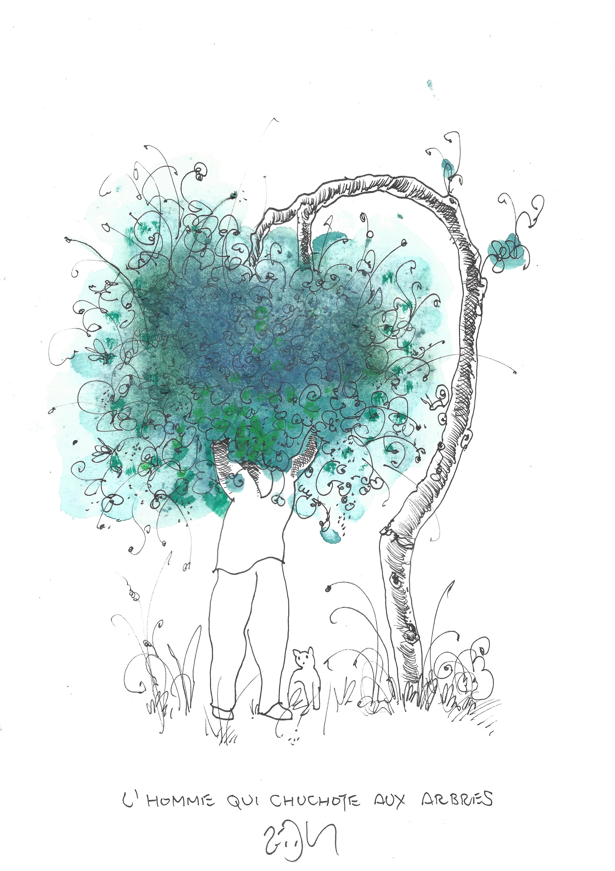 « The tree whisperer – L’homme qui chuchote aux arbres »