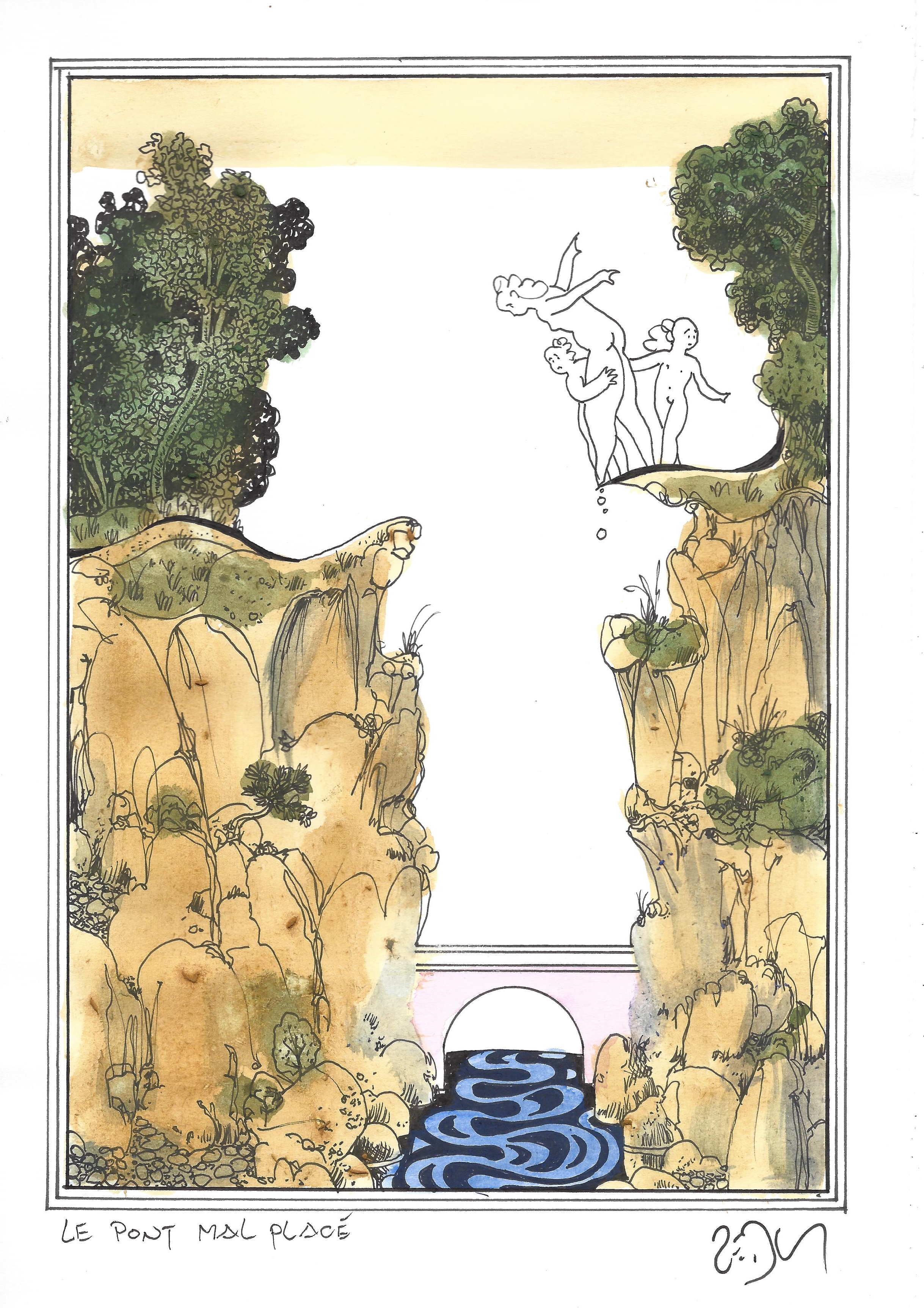 « The misplaced bridge – Le pont mal placé »