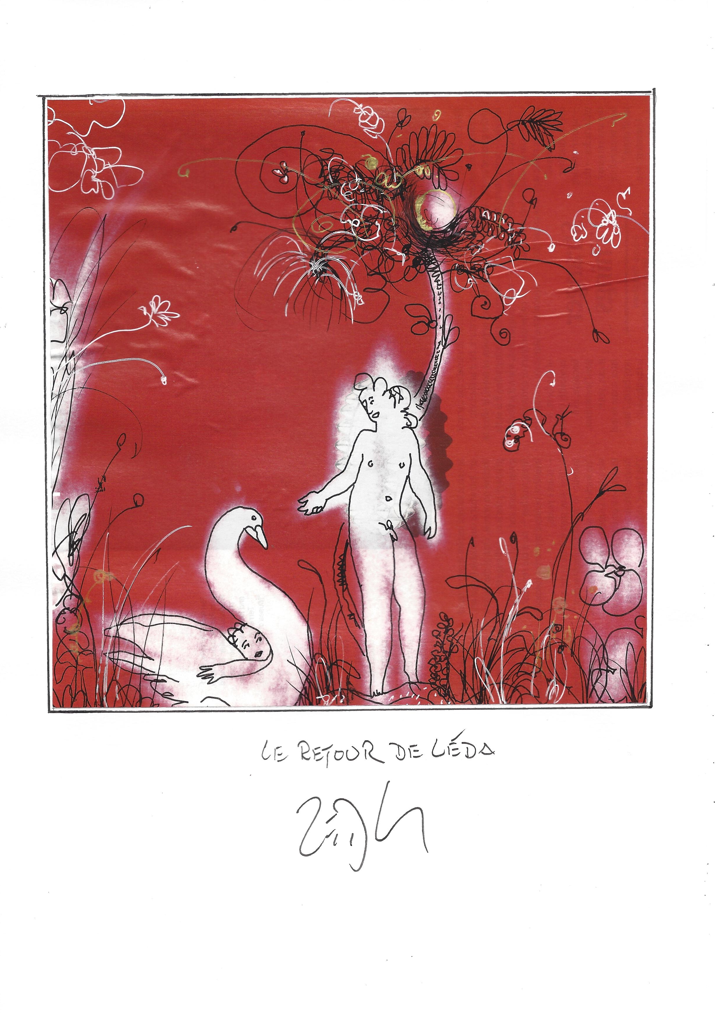 « The return of Leda – Le retour de Léda »