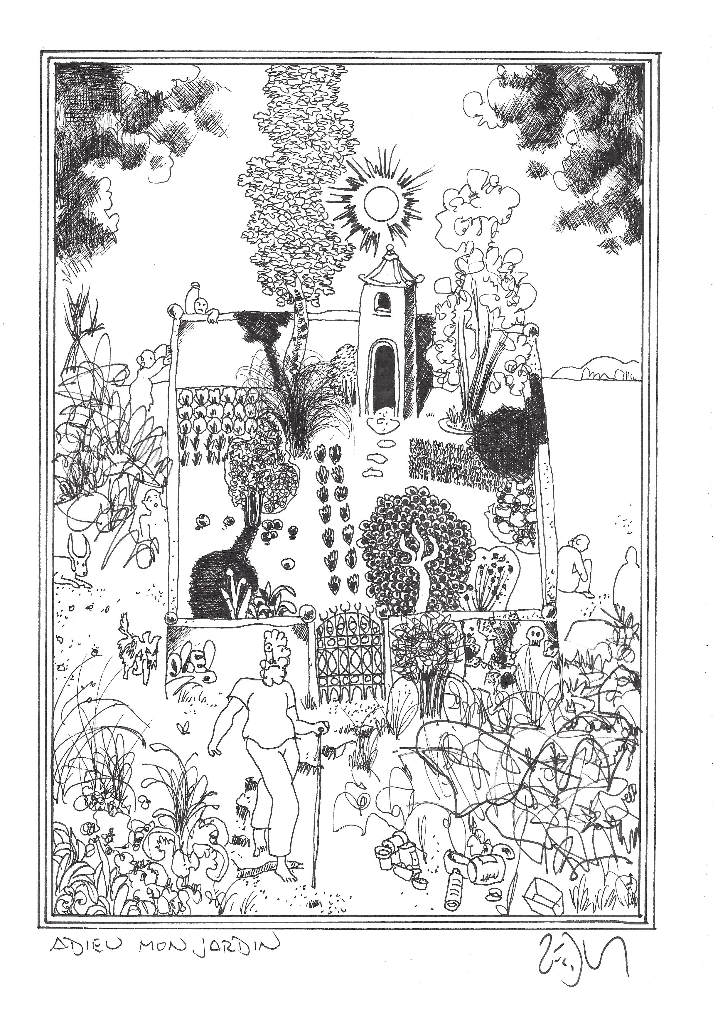 « Good-bye to my garden – Adieu mon jardin »