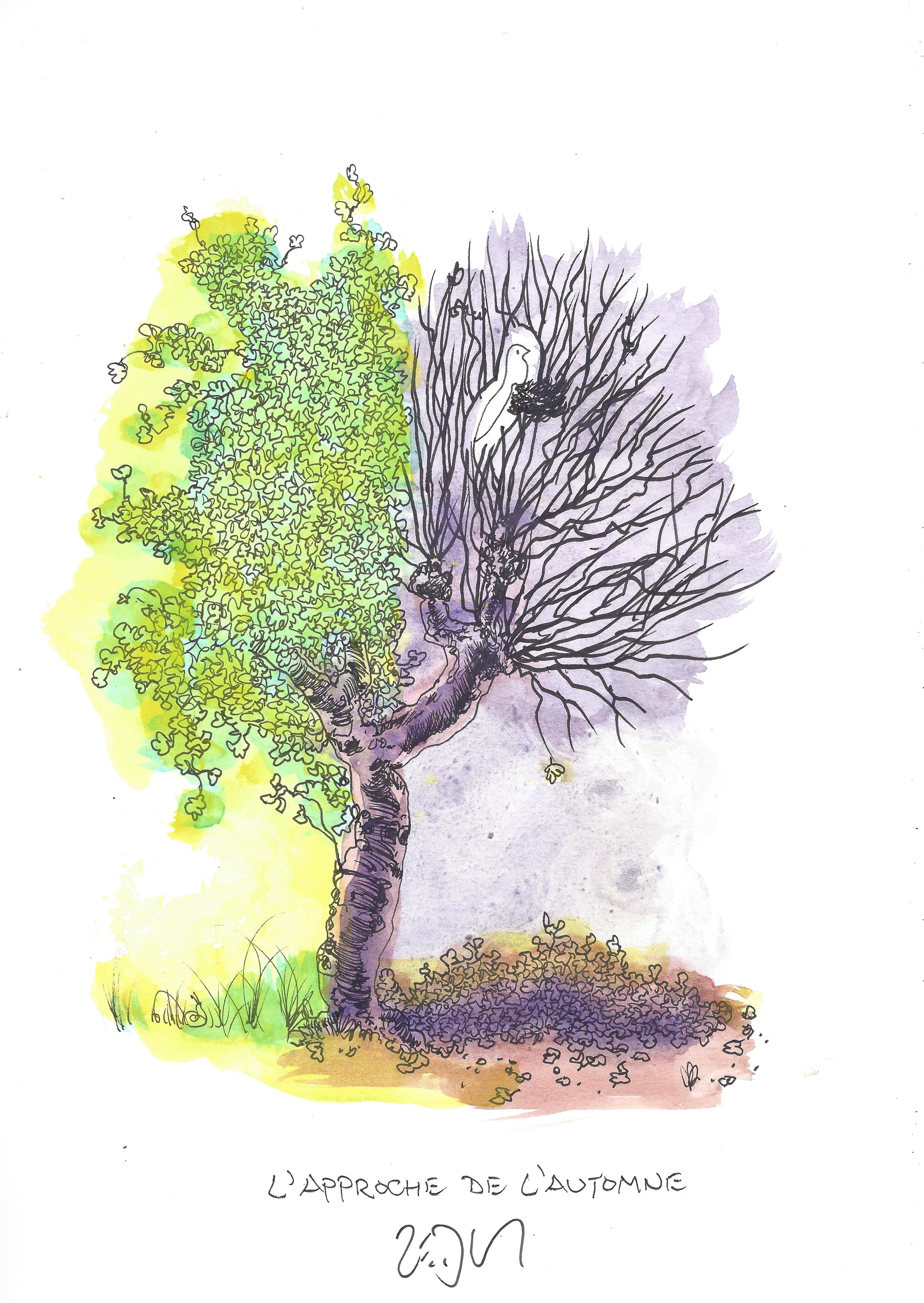 « The coming of Autumn – L’approche de l’automne »