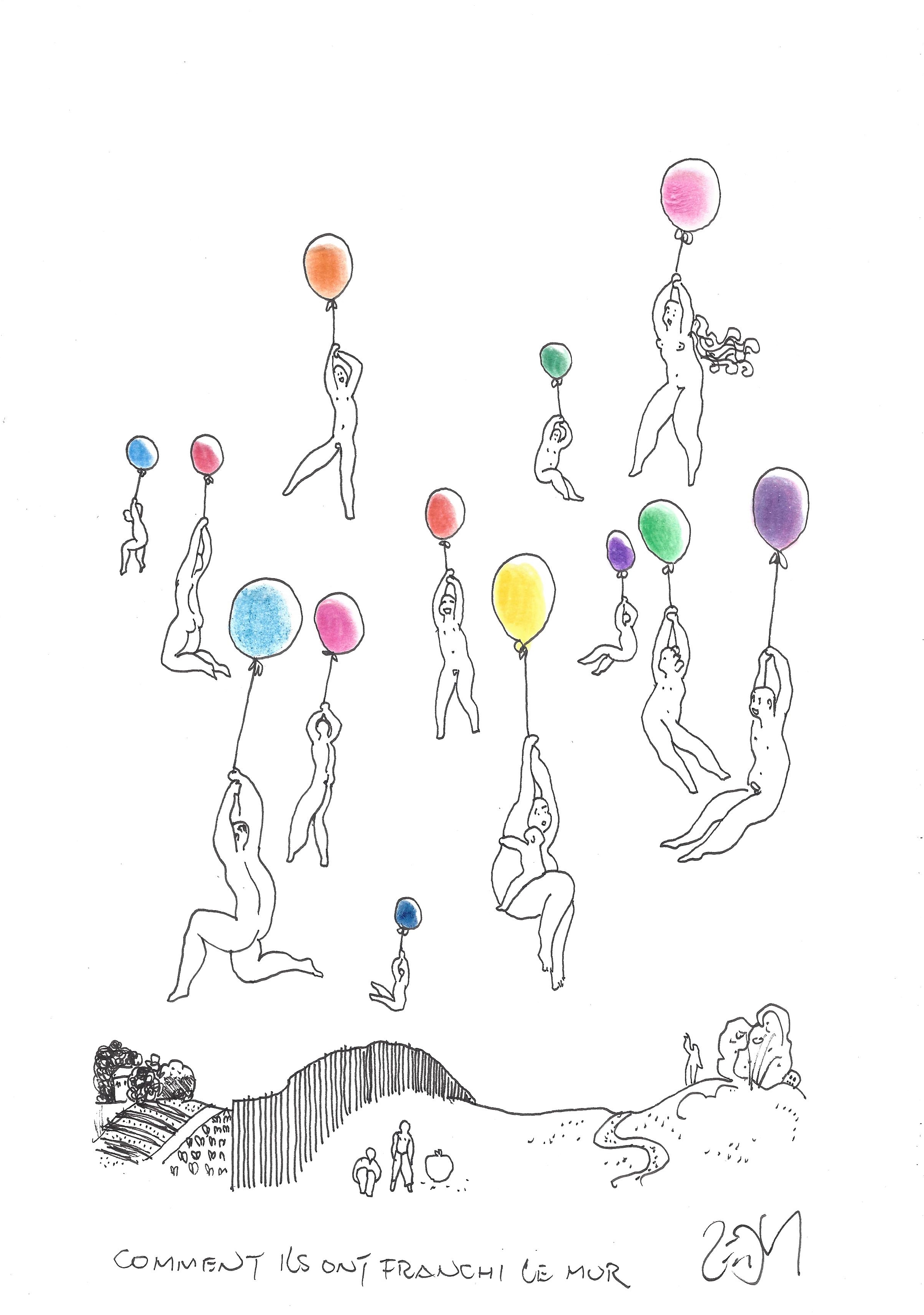 « How they crossed the wall – Comment ils ont franchi le mur »