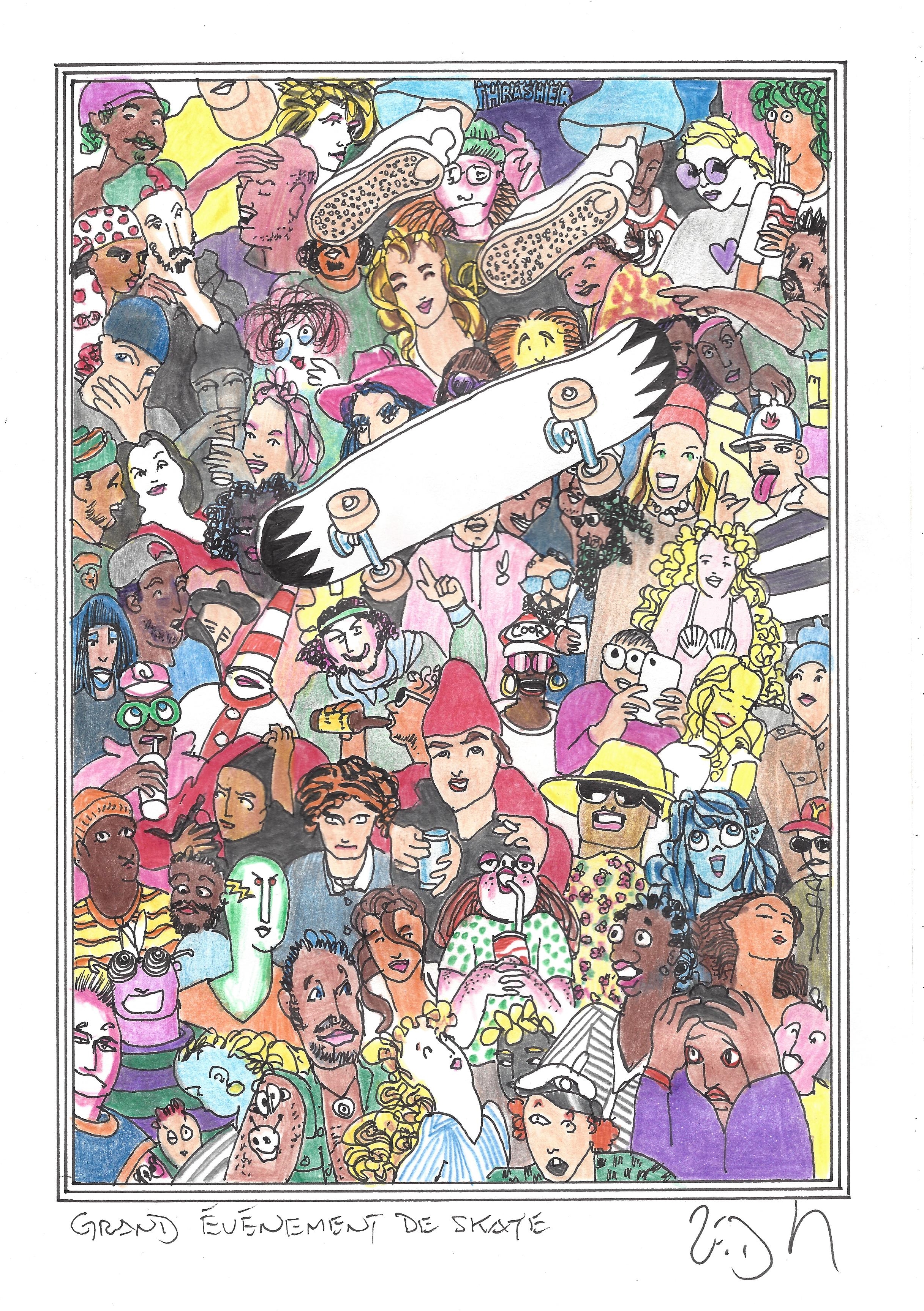 « The great skate event – Grand événement de skate »