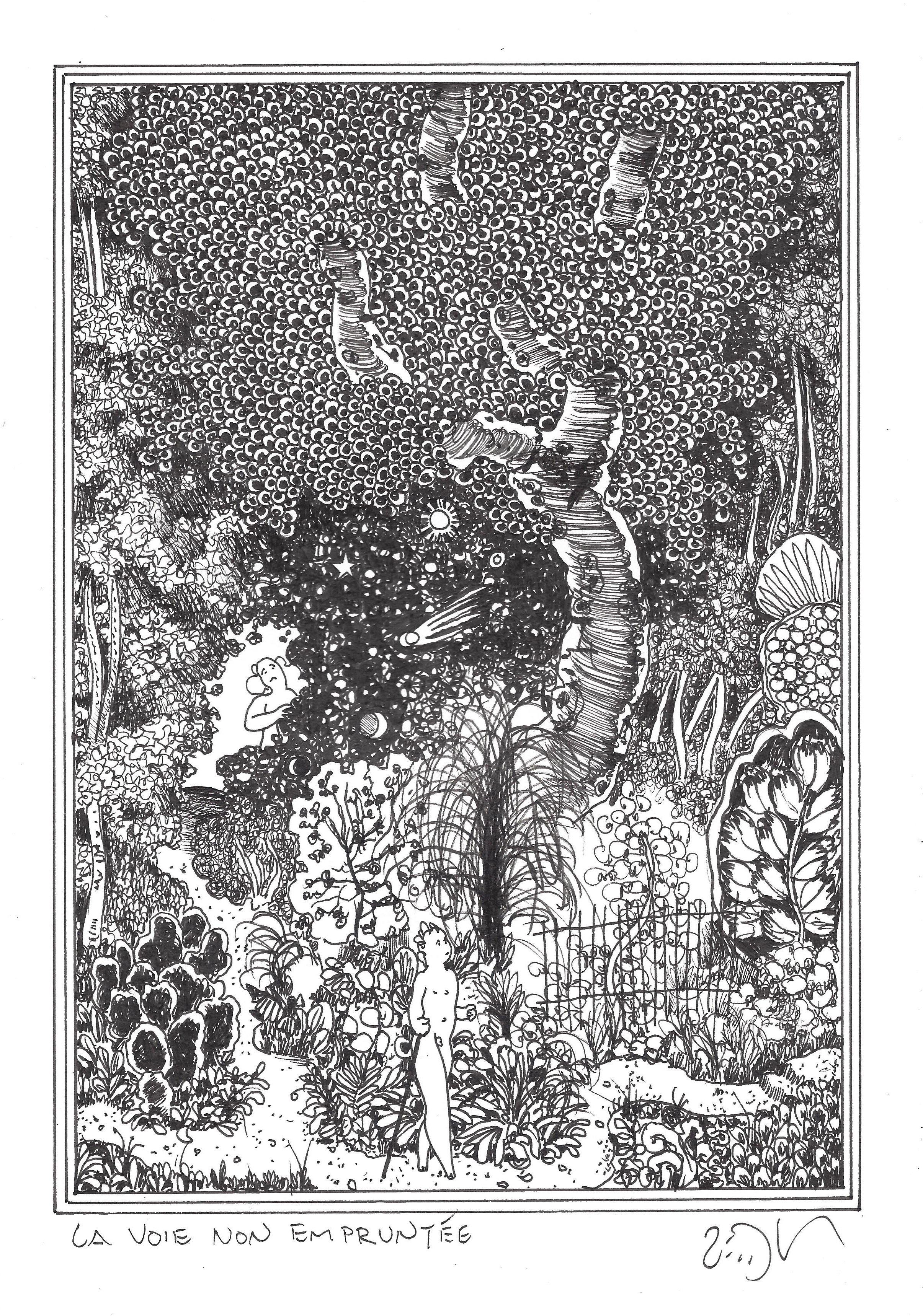 « The road not taken – La voie non empruntée »