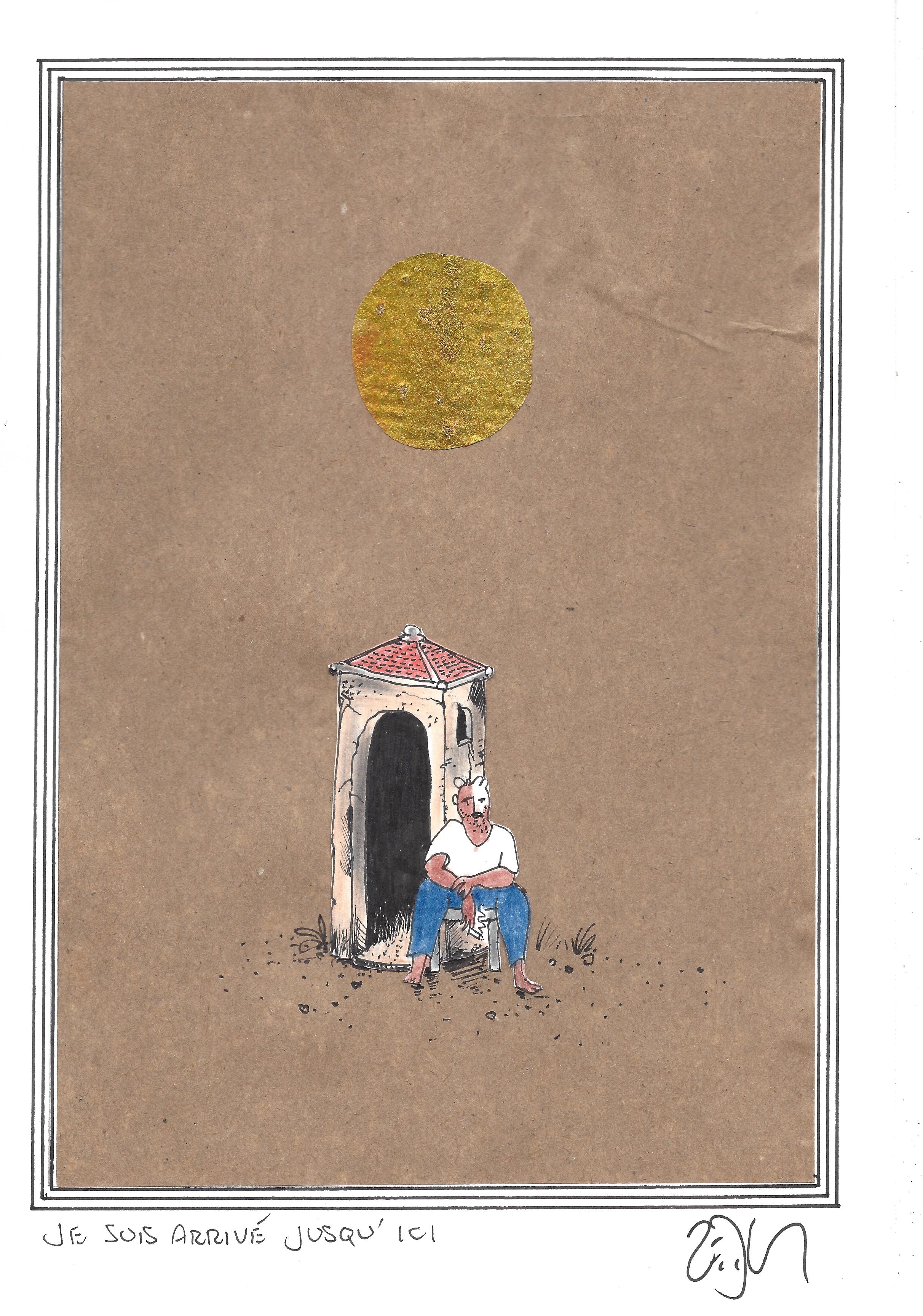 « I made it this far – Je suis arrivé jusqu’ici »