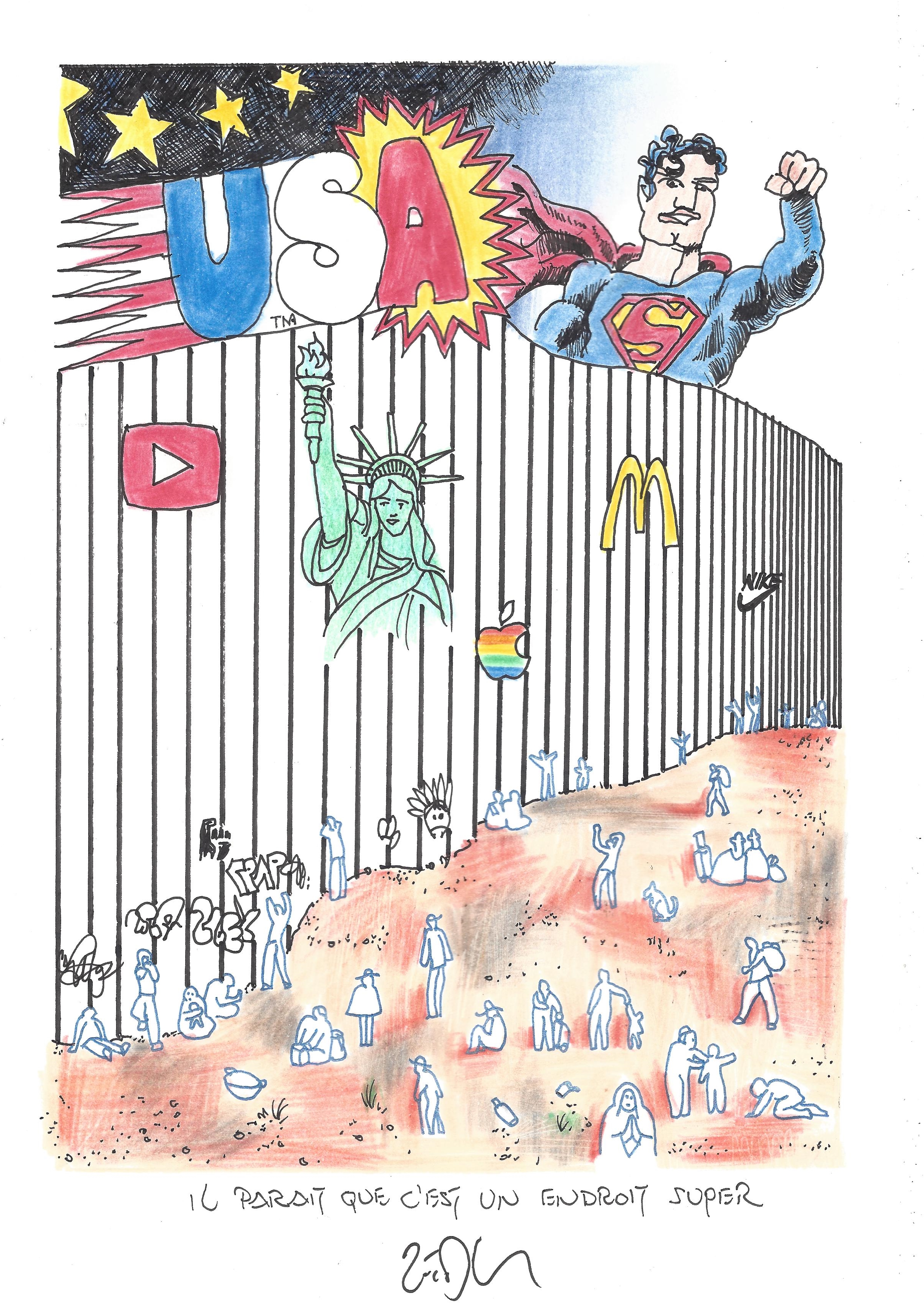 « They say it’s a great place – Il parait que c’est un endroit super »