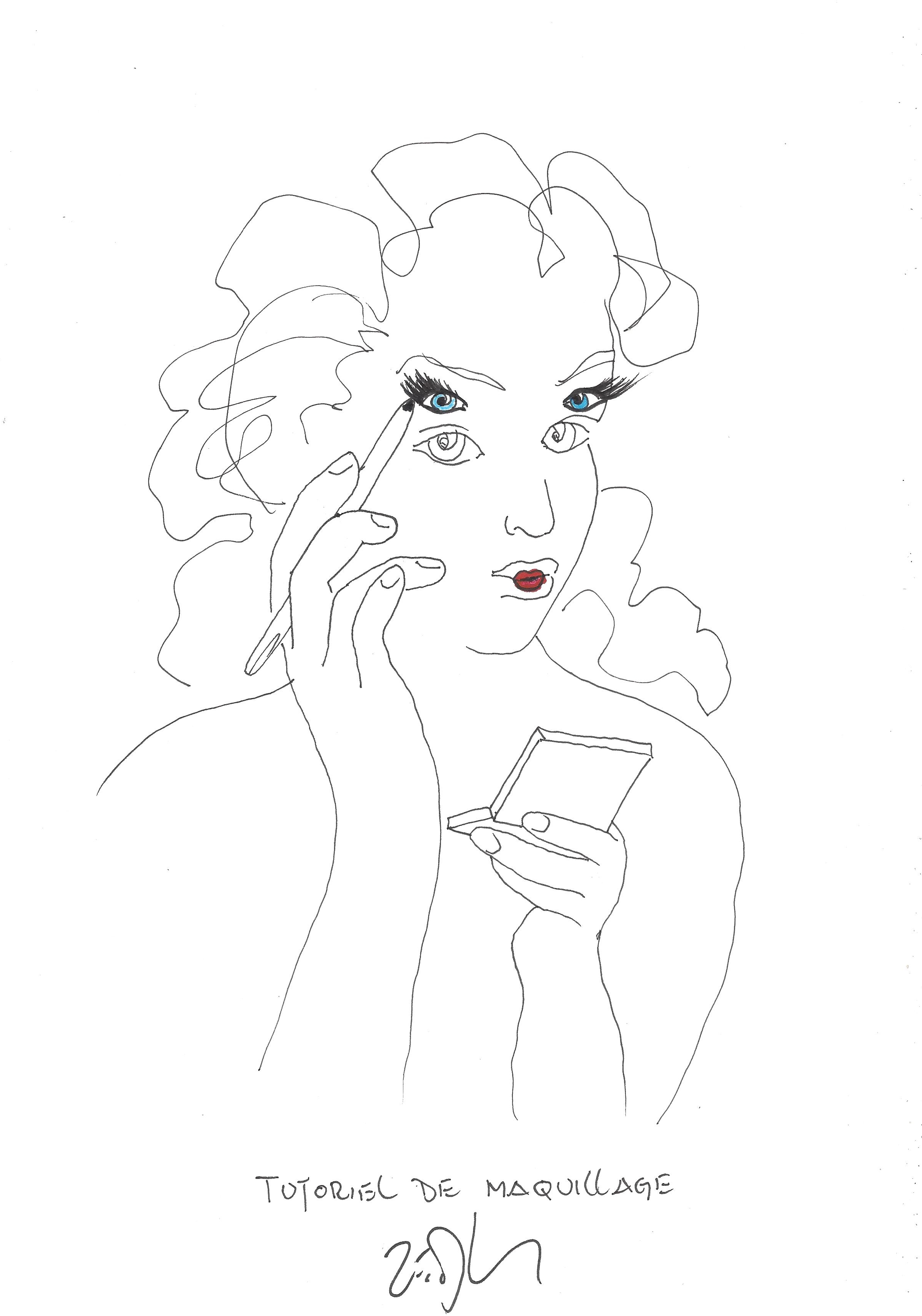 « Make-up tutorial – Tutoriel de maquillage »