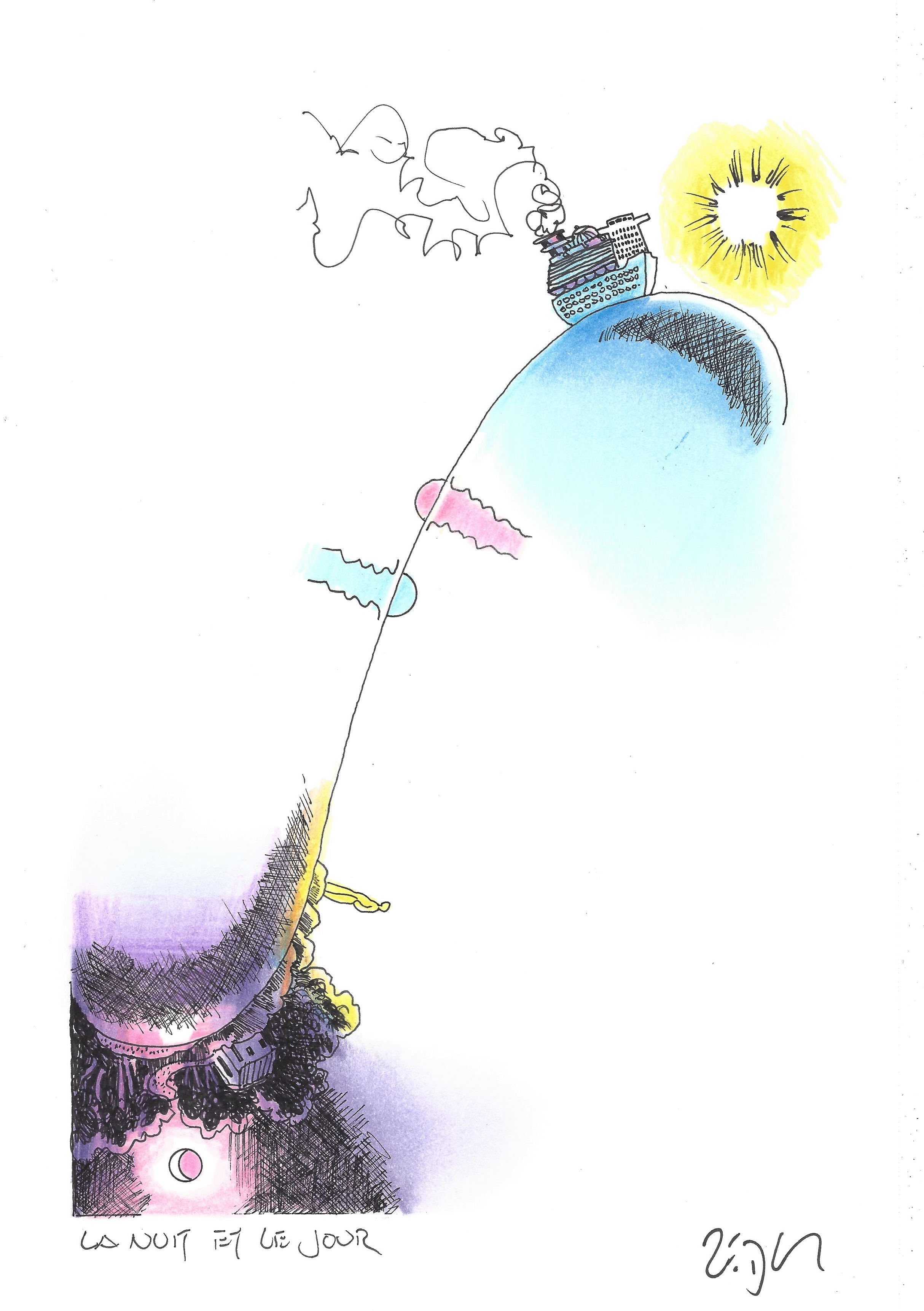 « Night and day – La nuit et la jour »