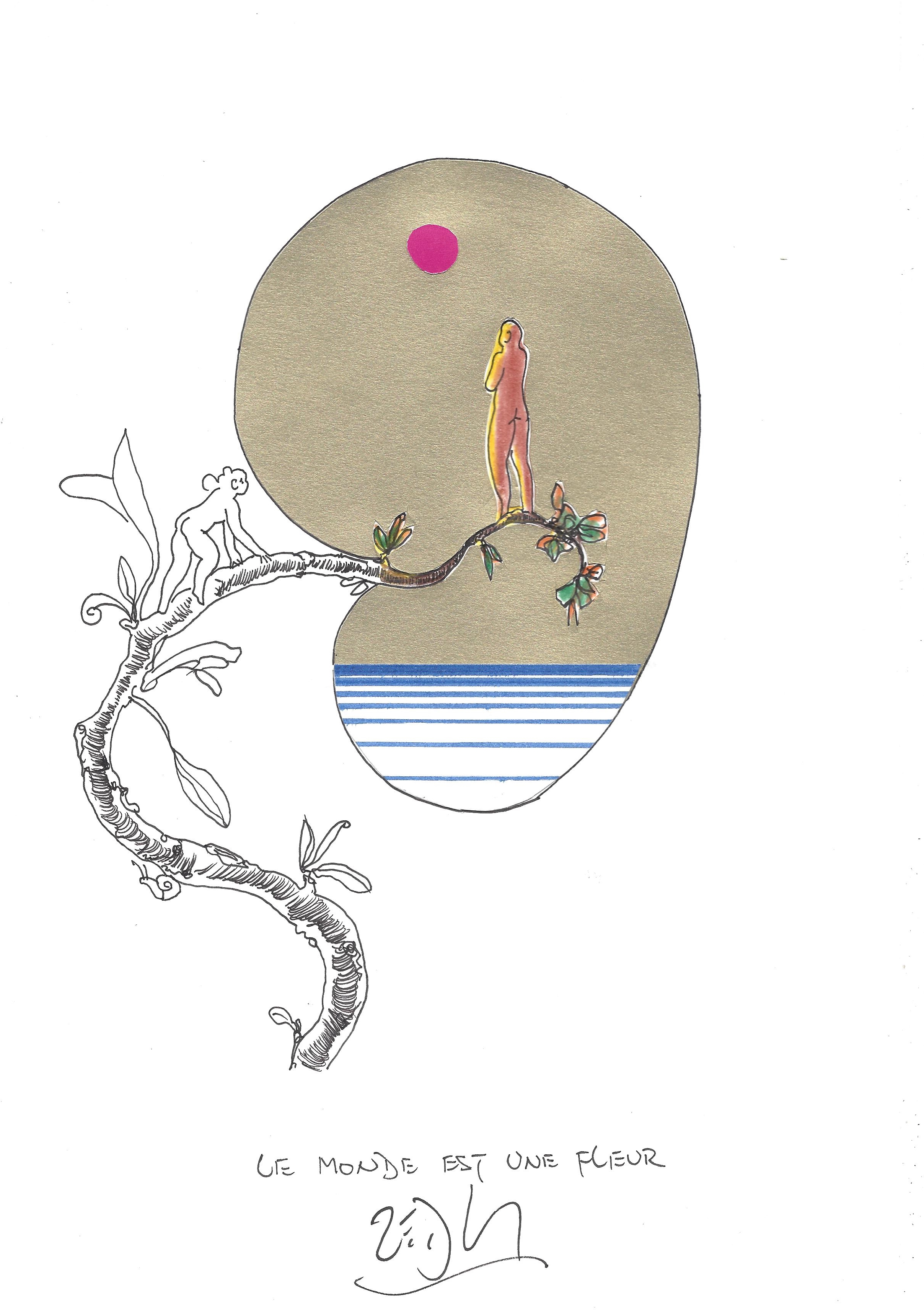 « The world is a flower – Le monde est une fleur »