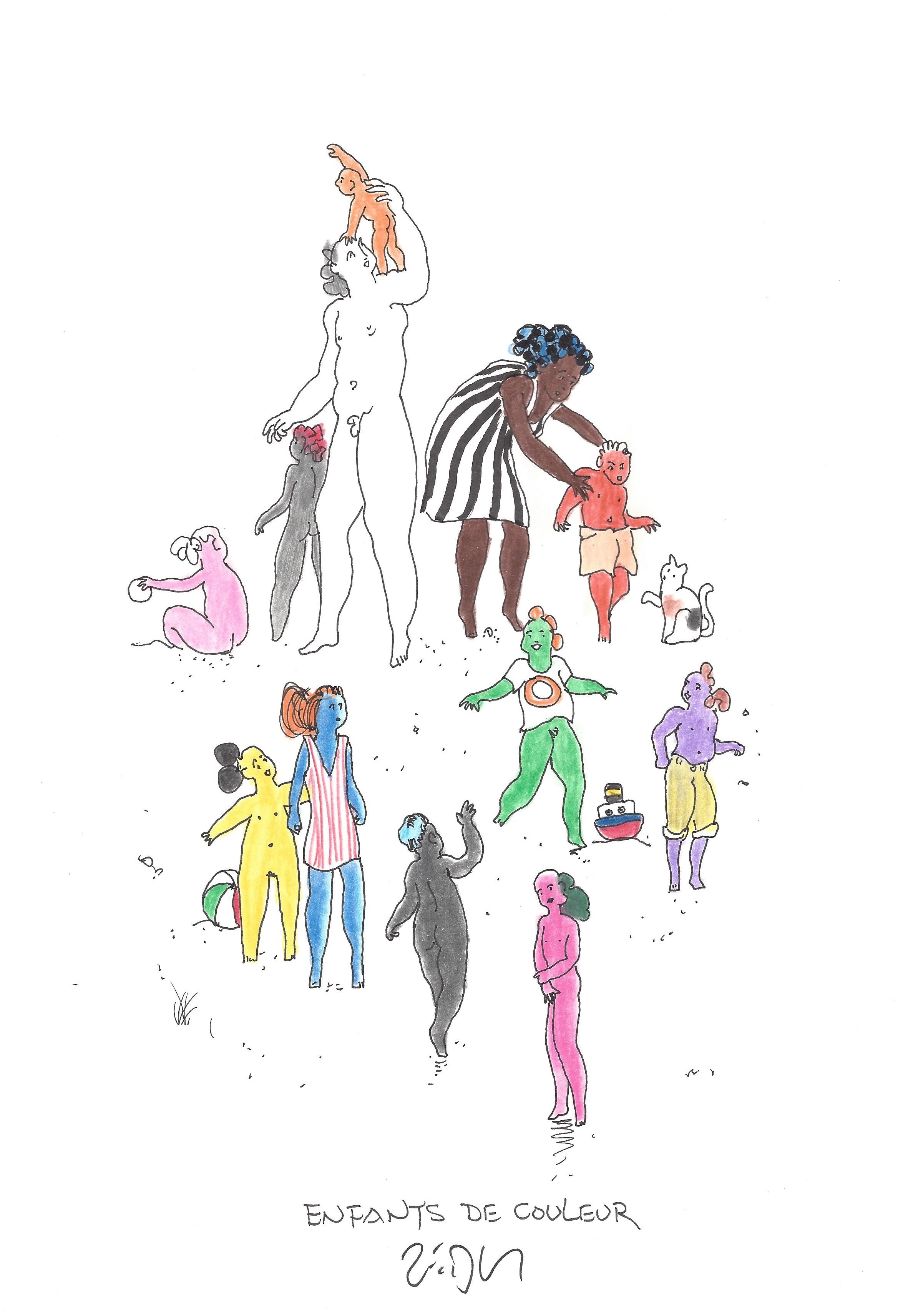 « Children of colour – Enfants de couleur »