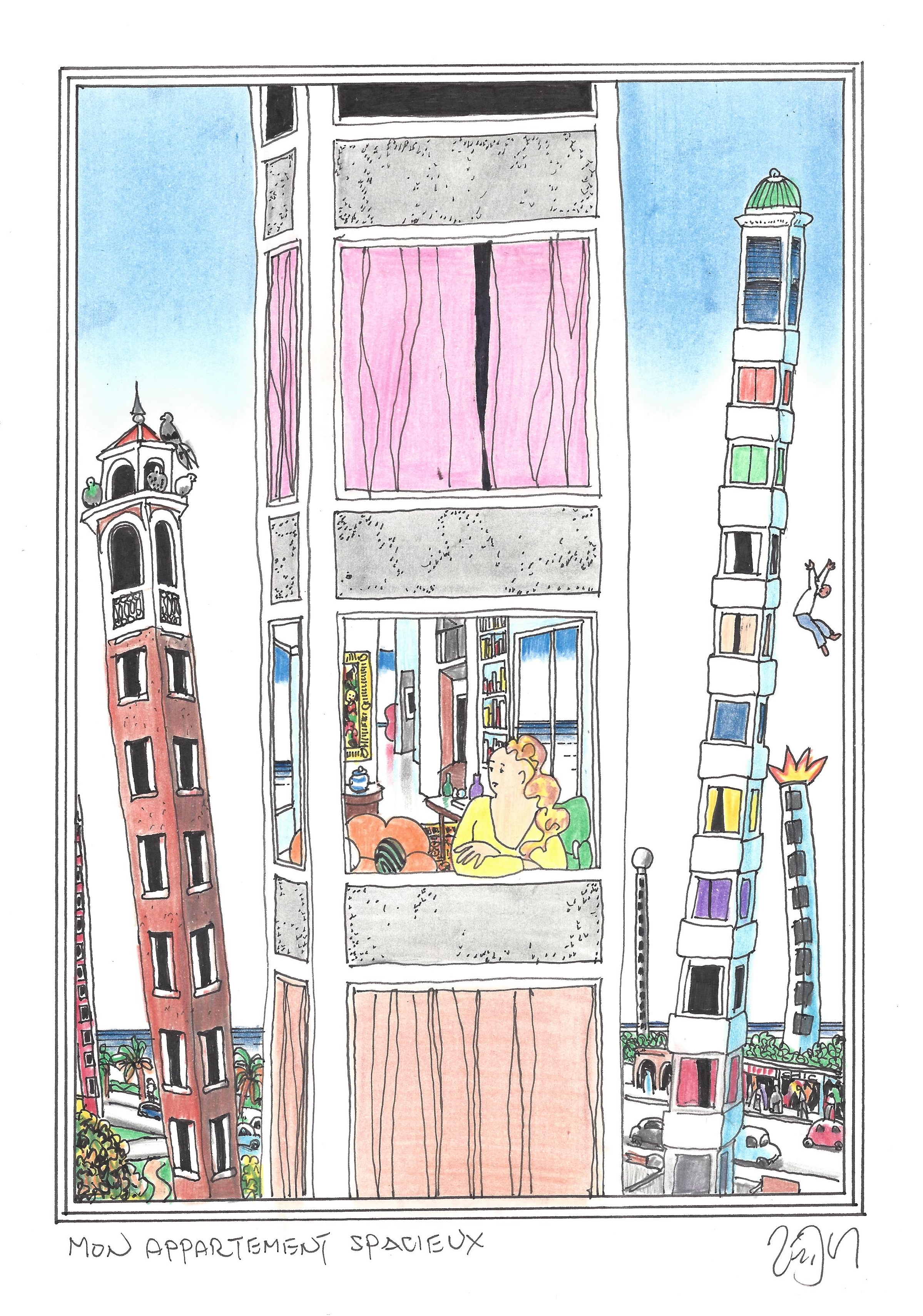 « My spacious apartment – Mon appartement spacieux »