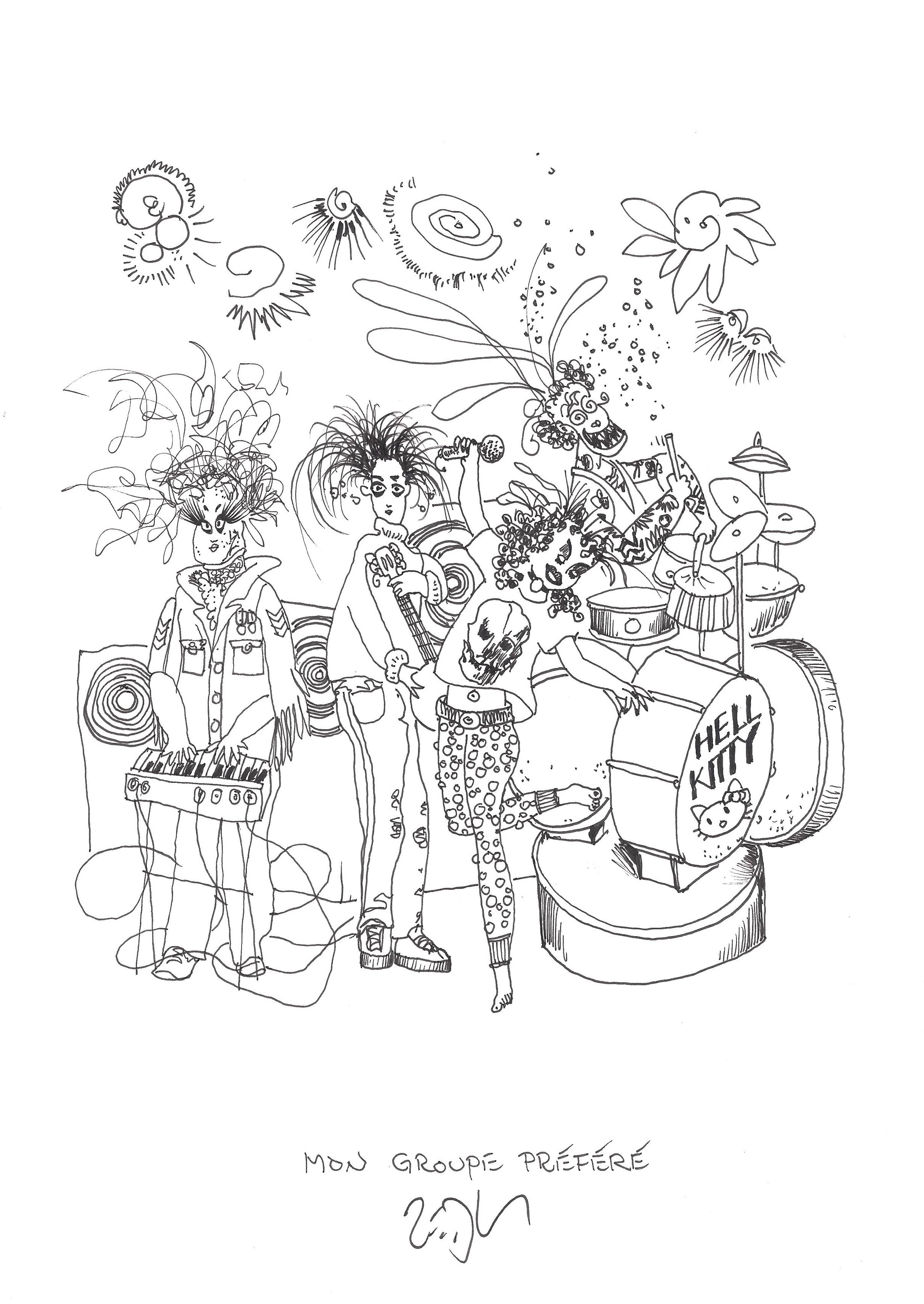 « My favourite band – Mon groupe préféré »