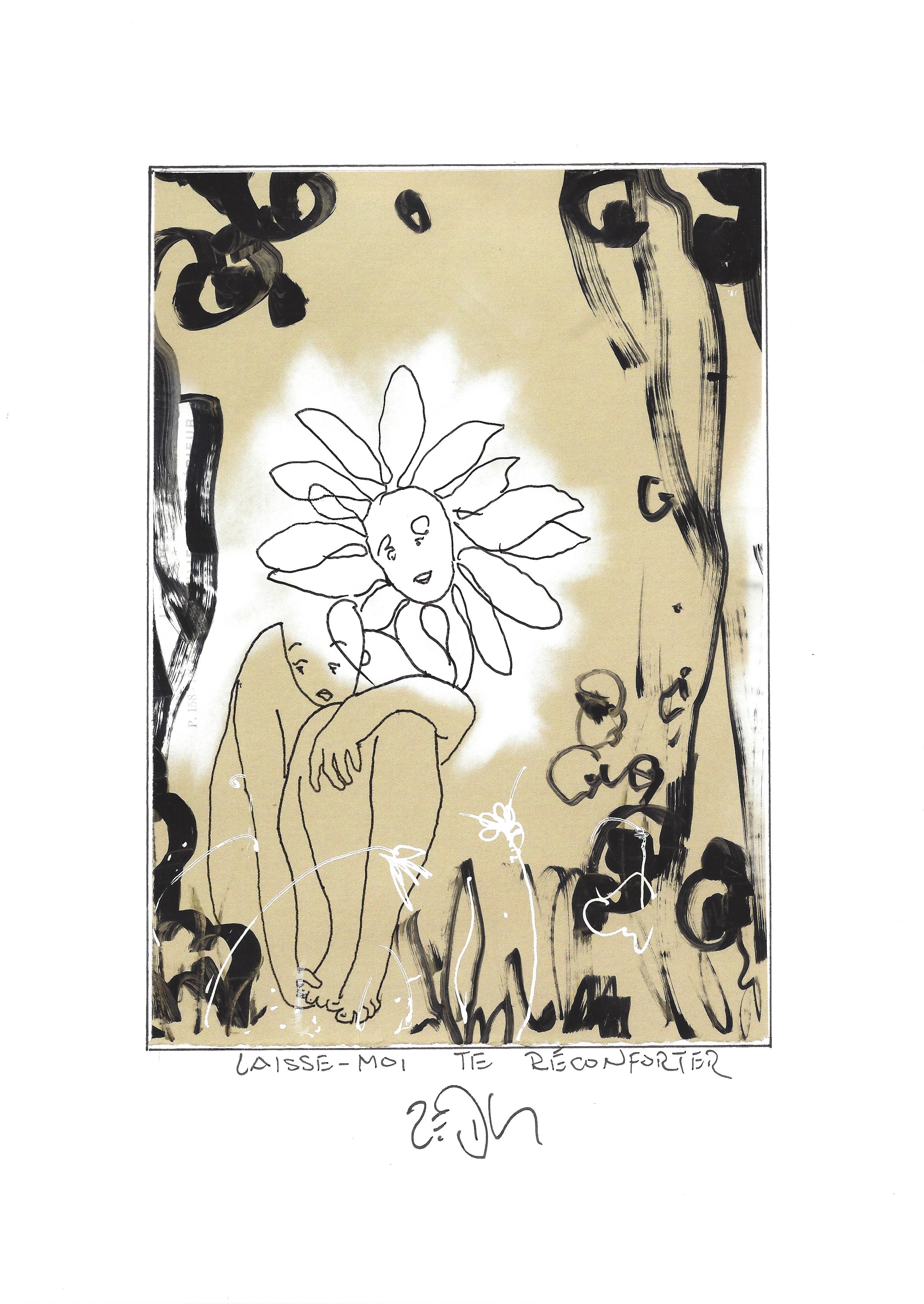 « Let me comfort you – Laisse-moi te réconforter »