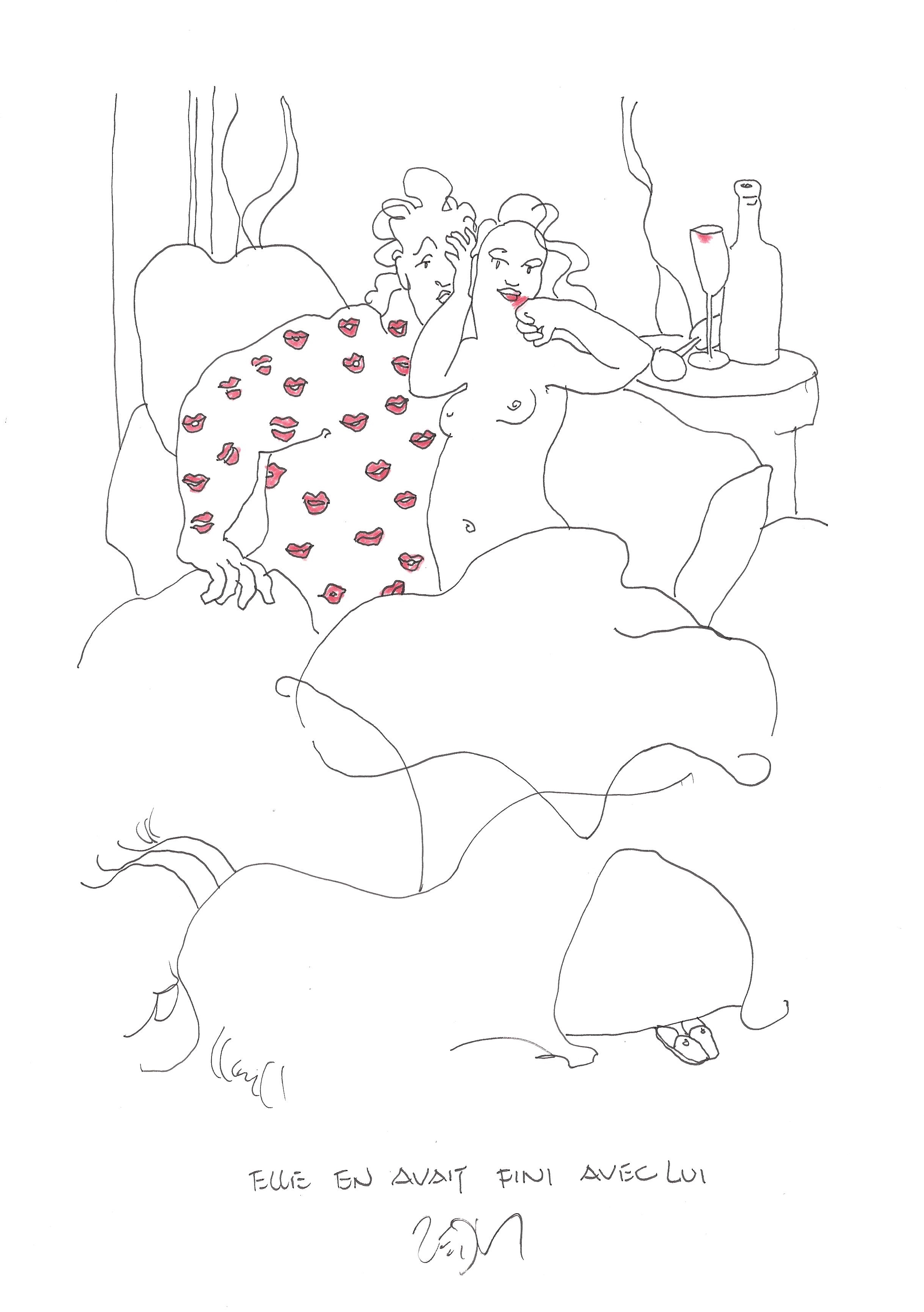 « She had finished with him – Elle en avait fini avec lui »