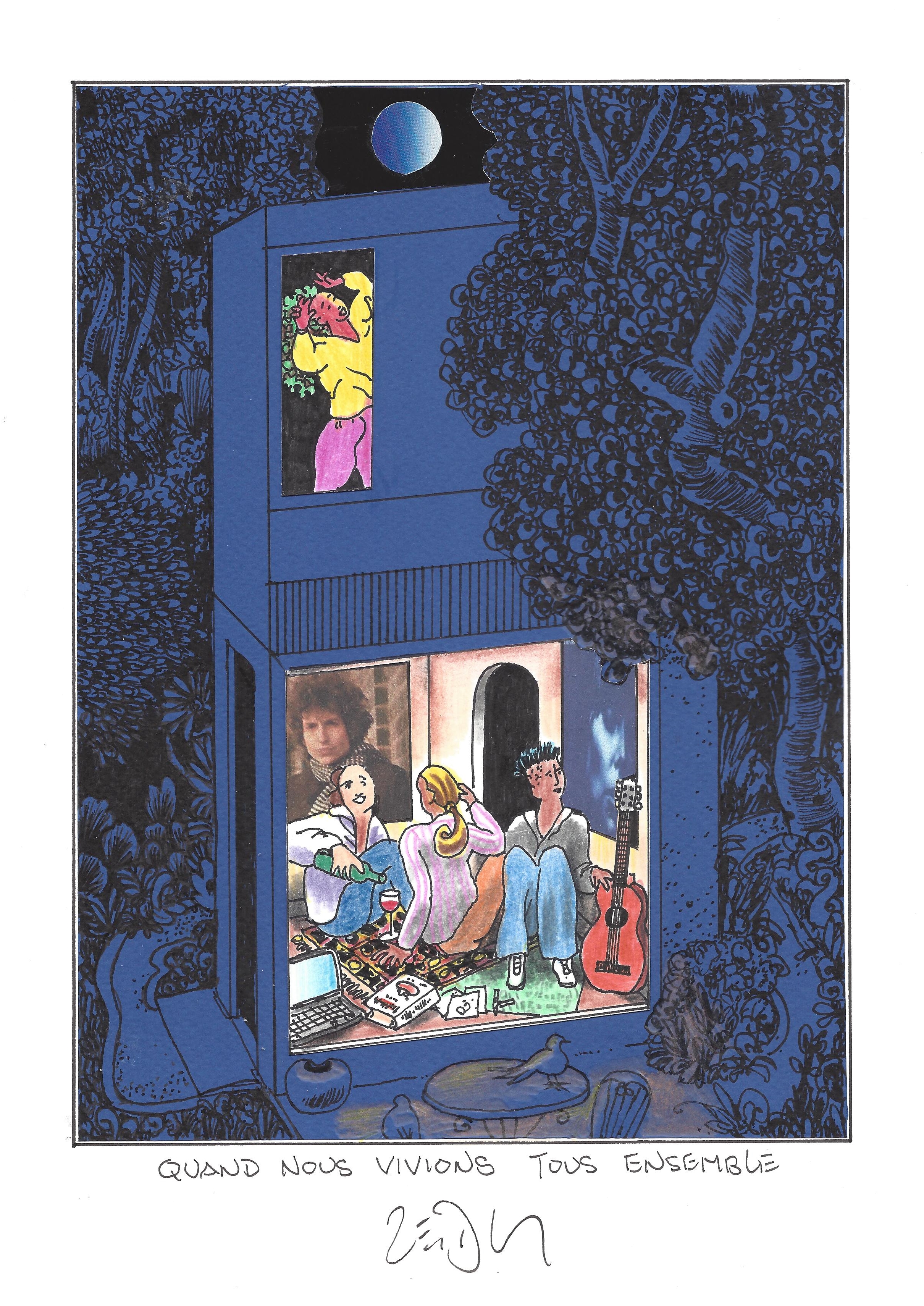 « When we all lived together – Quand nous vivions tous ensemble »