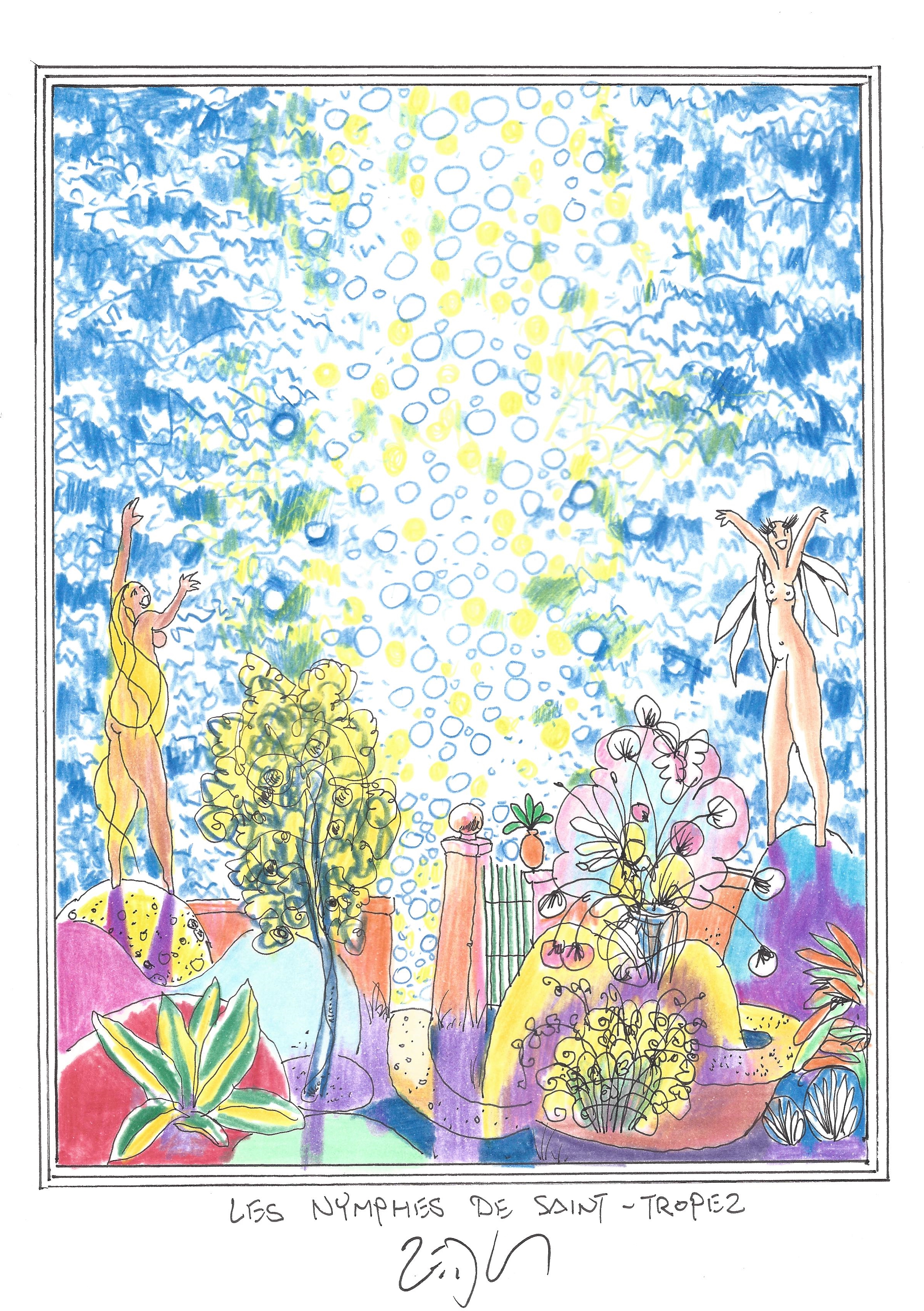 « The nymphs of Saint-Tropez – Les nymphes de Saint-Tropez »