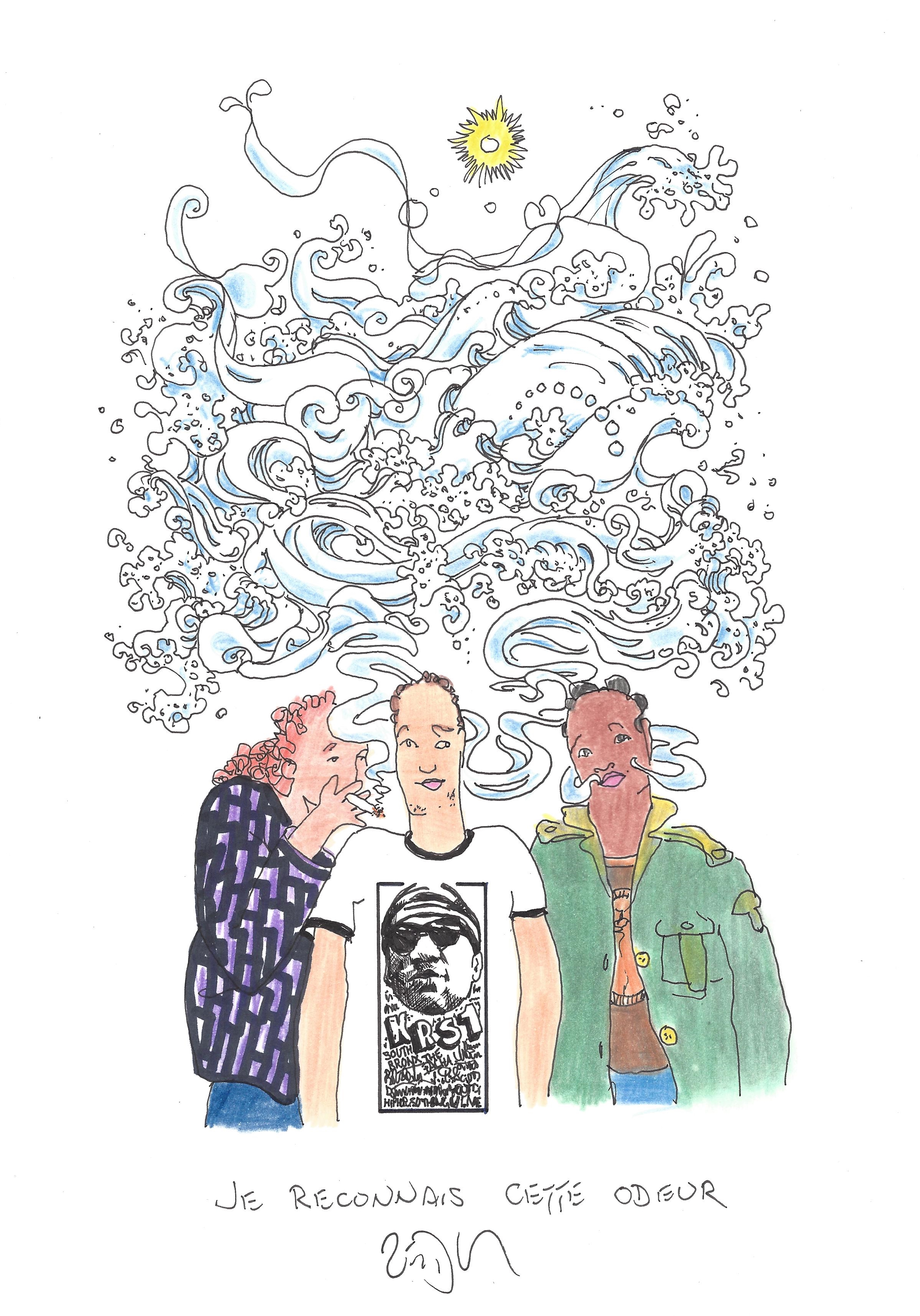 « I recognize that smell – Je reconnais cette odeur »