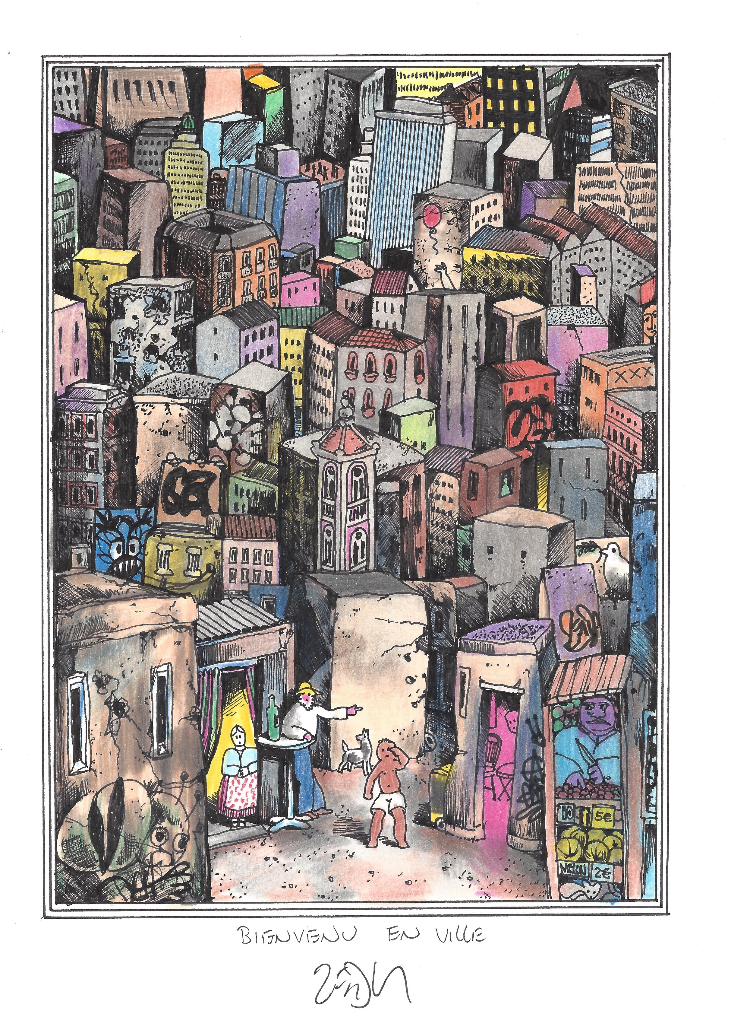 « Welcome to the city – Bienvenu en ville »