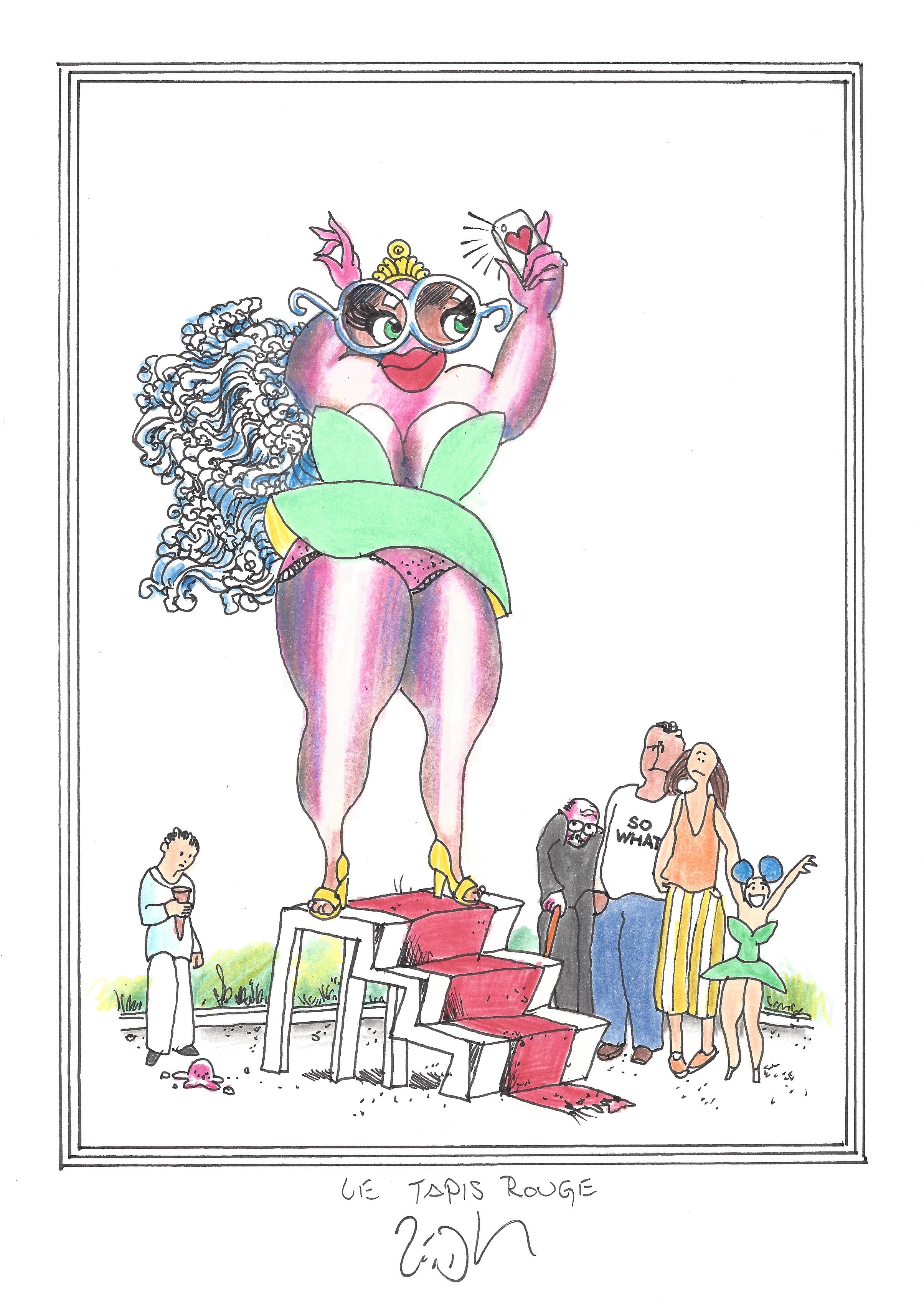 « The red carpet – Le tapis rouge »