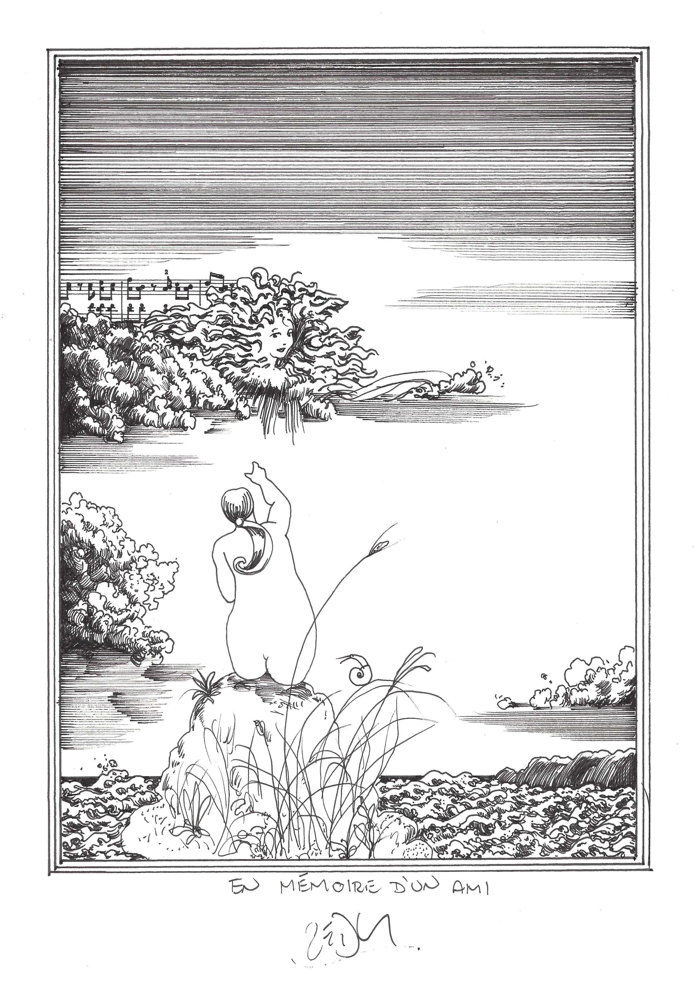 « In memory of a friend – En mémoire d’un ami »