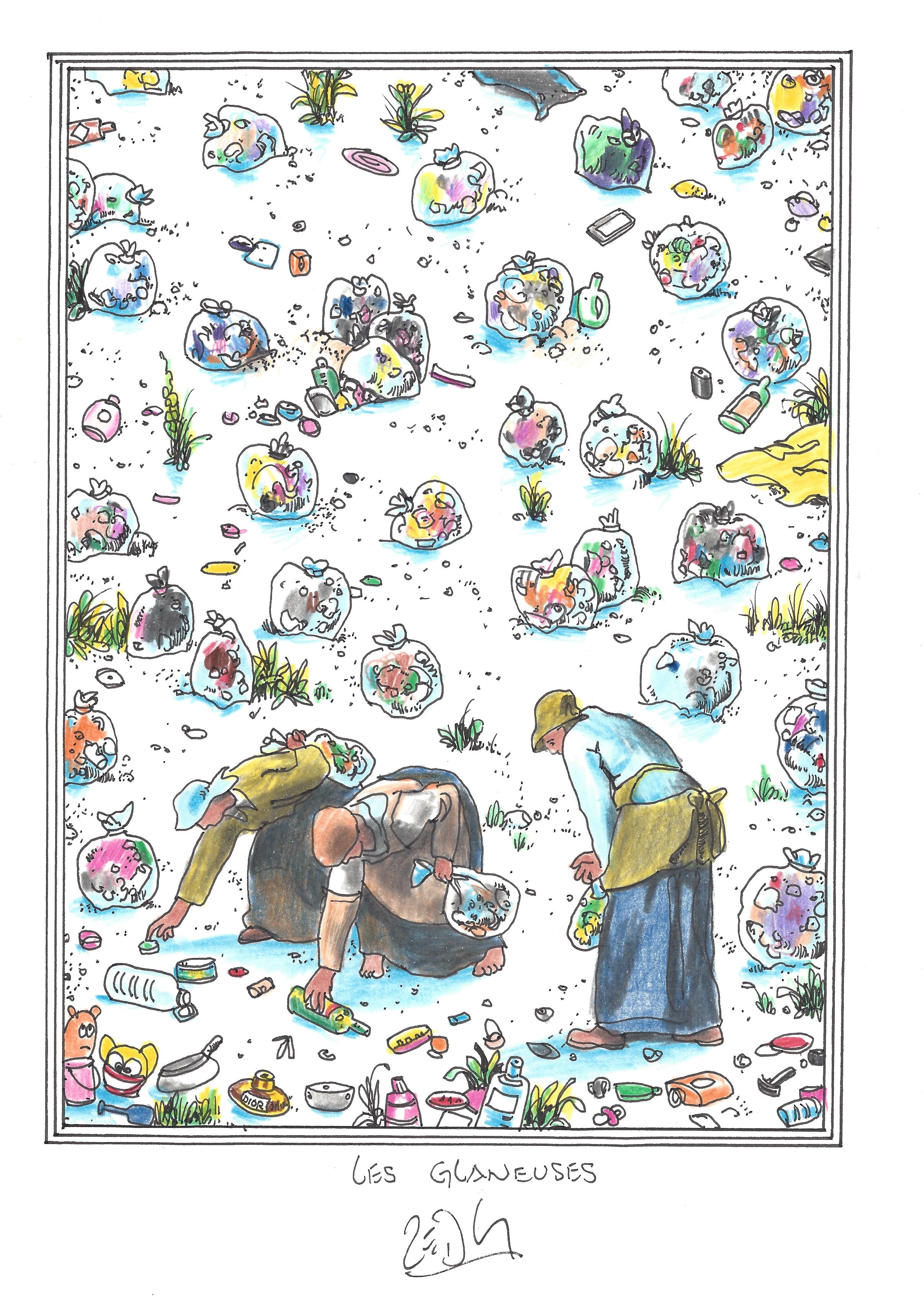 « The gleaners – Les glaneuses »